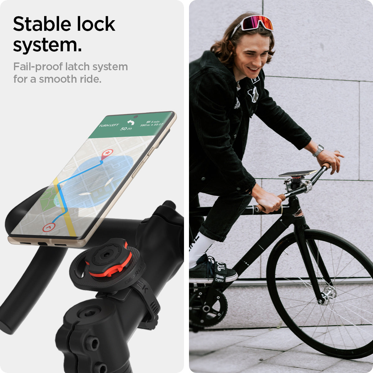 Gearlock MS100 Bike Mount Stem / Handlebar – Black - view 18