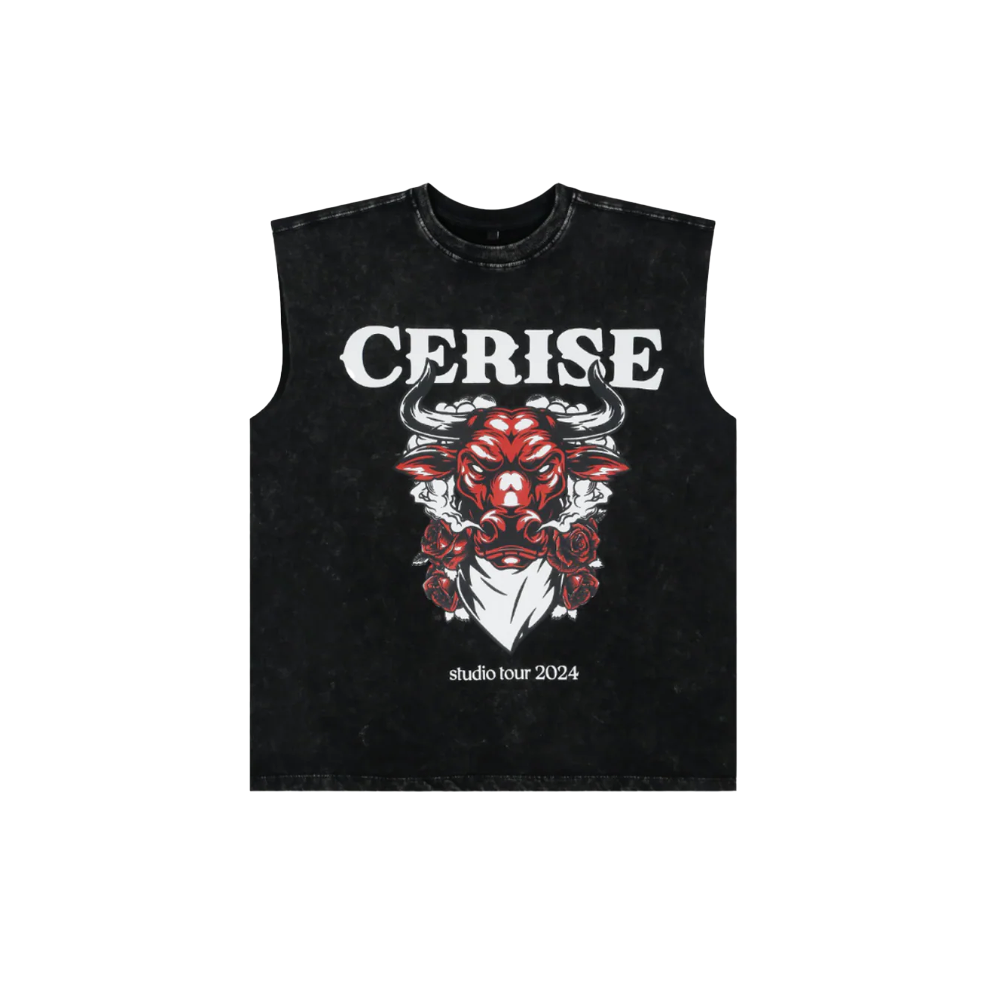Cerise Clothing Bull Muscle Tee