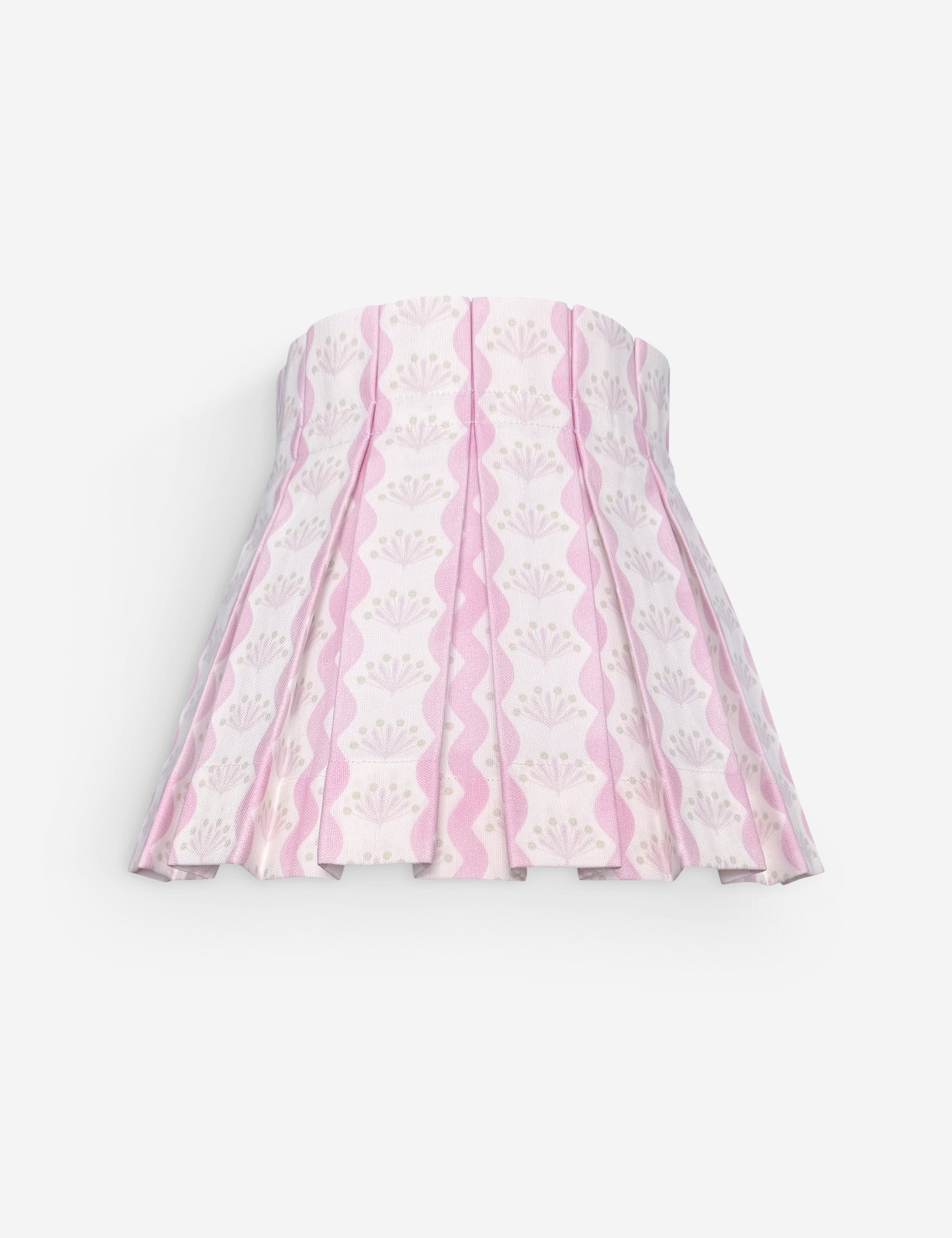 Lulu and Georgia Baby Riviera Classic Box Pleat Lampshade by Cielle Home