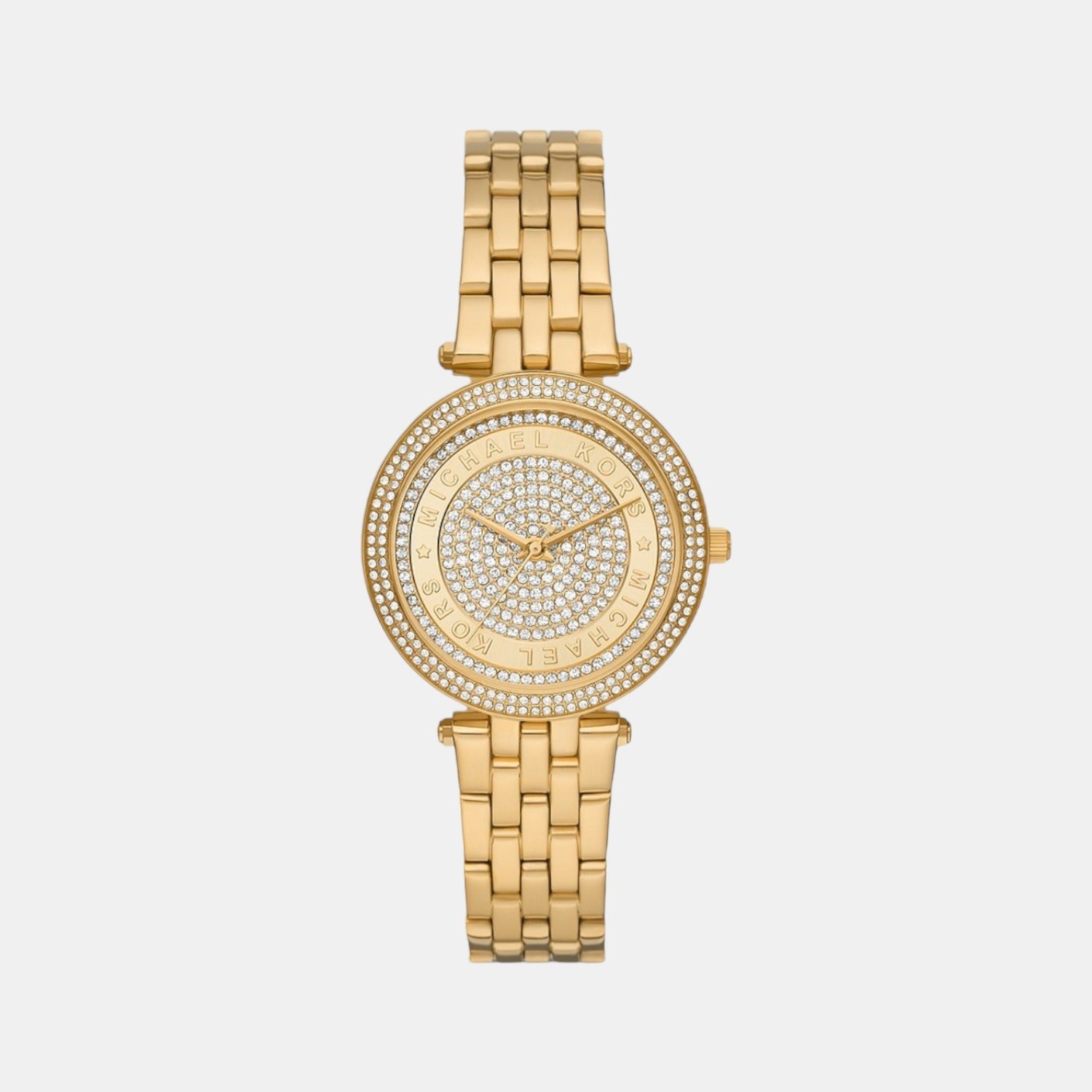 Michael Kors Darci Women Quartz Rose Gold Dial Analog Stainless Steel Watch MK4673