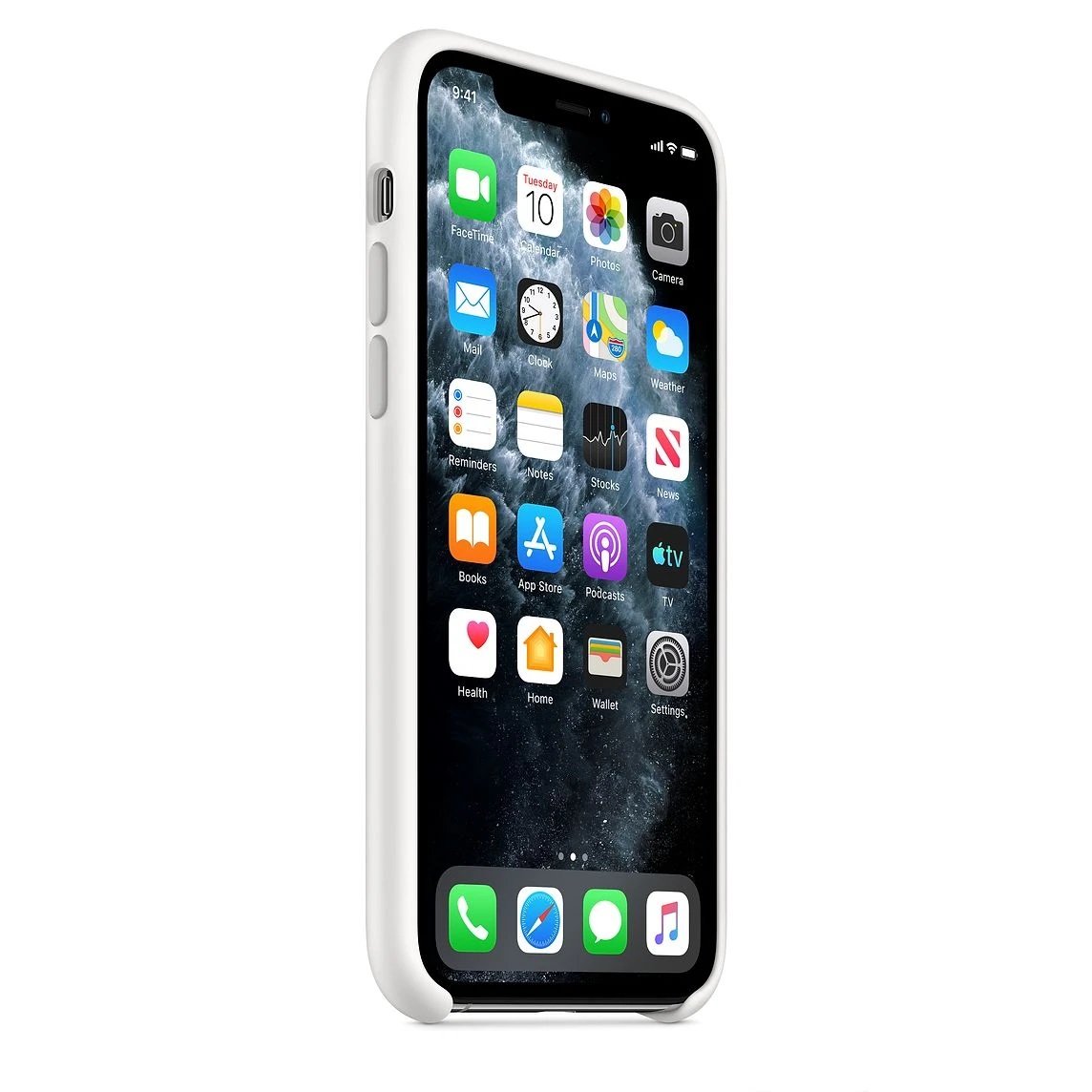 KShop Silicone Case For iPhone 11 Pro - White - view 2
