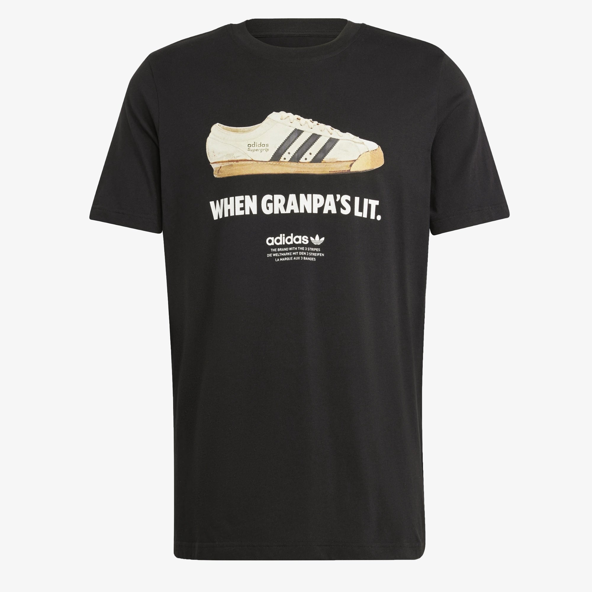Adidas Originals | GRAPHICS NEW AGE TEE { BLACK - view 2