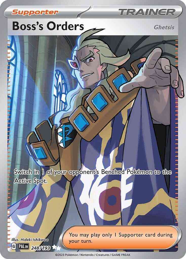 Ultra rare sv02-248 – Pokémon Boss's Orders - Ghetsis - 248/193 - Ultra Rare [sv02-248] [Ultra]