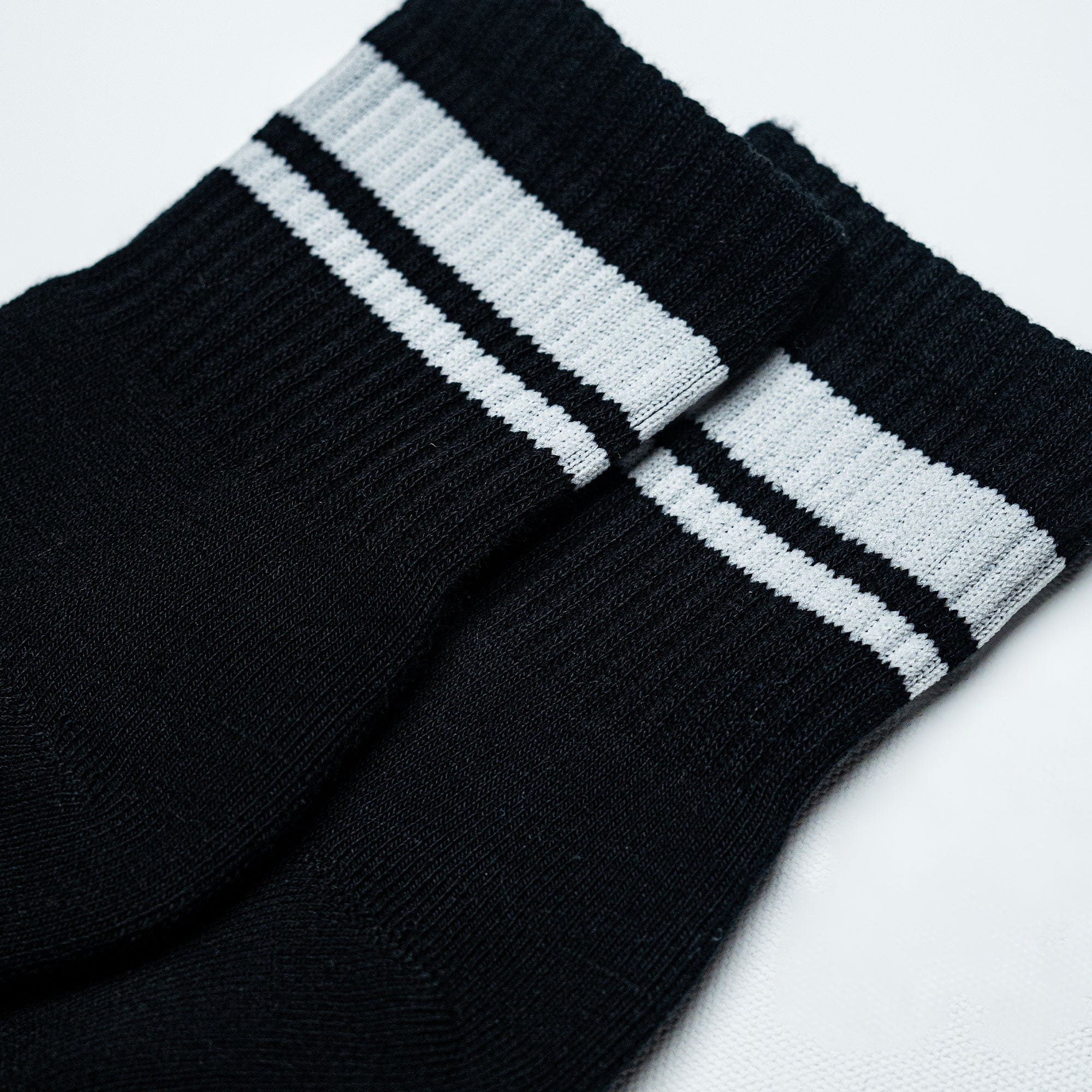 Superkicks | CREW SOCKS { BLACK/BLACK/BLACK - view 3