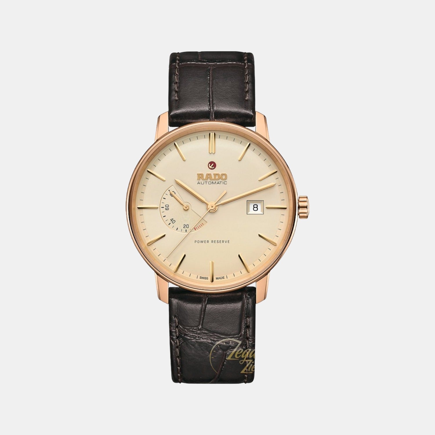 Rado Coupole Men Automatic Beige Dial Analog Leather Watch R22879315