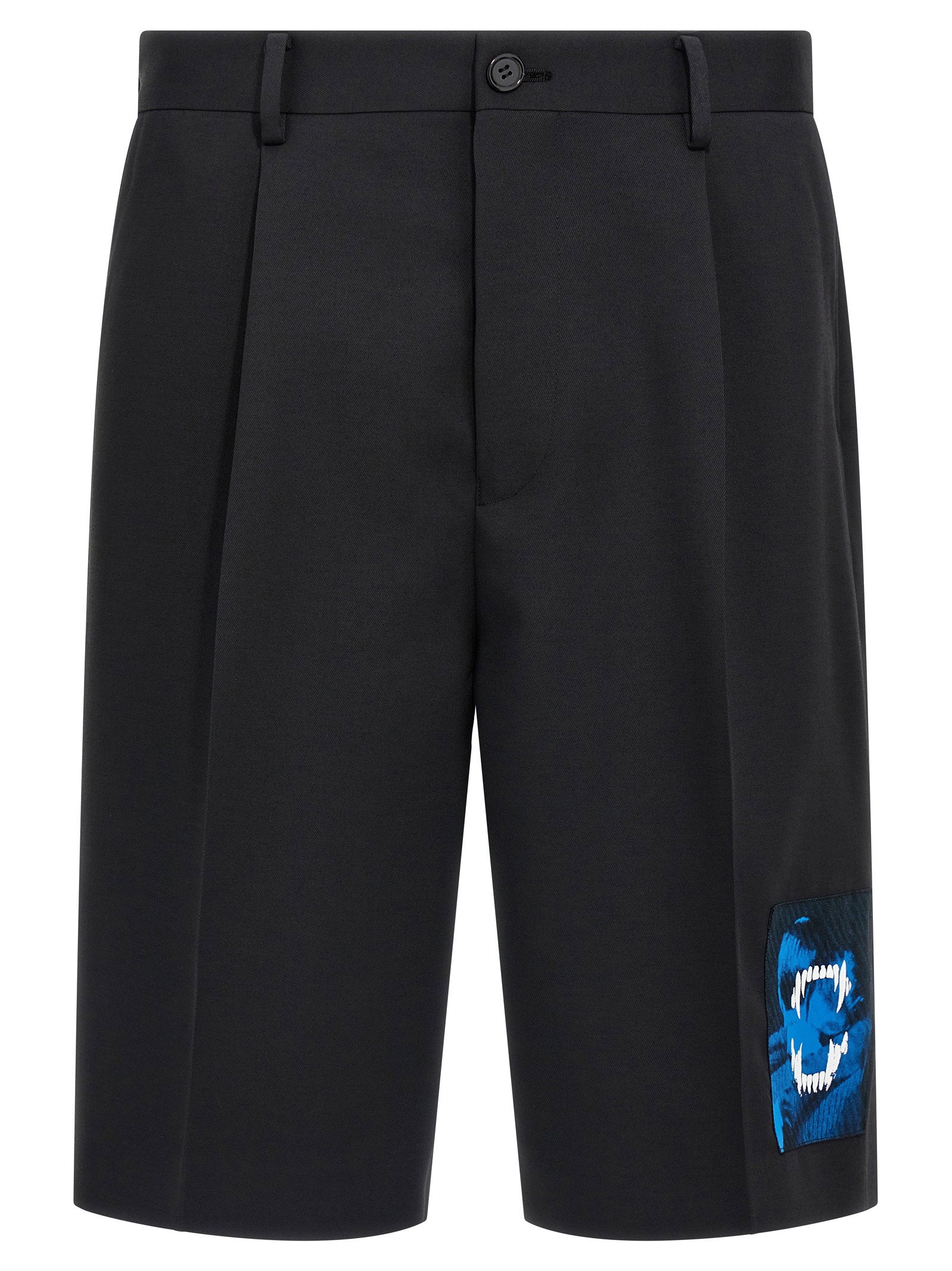 Undercover Patch Bermuda Shorts – 100% polyester