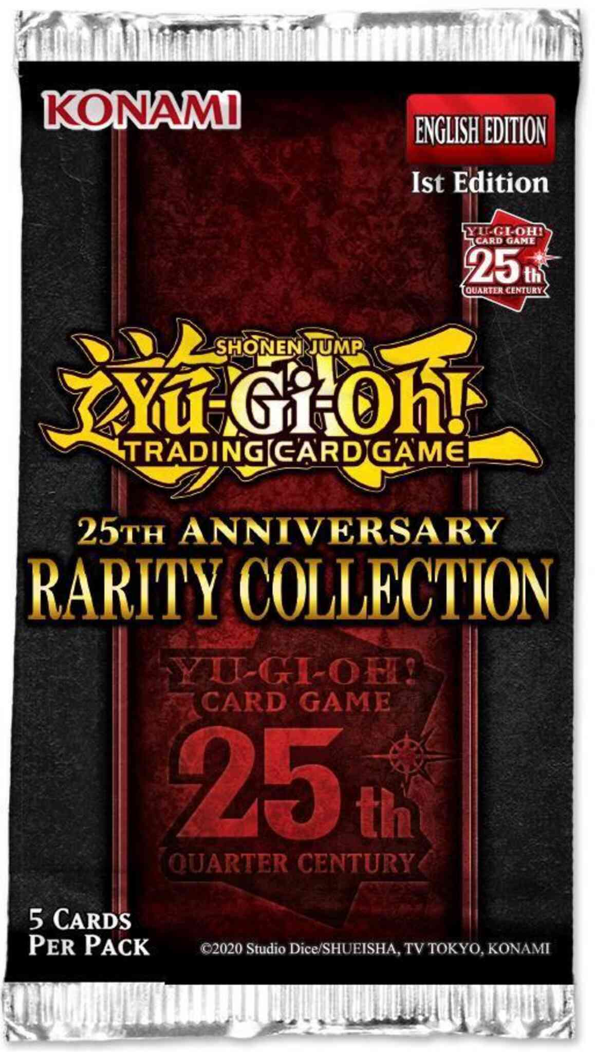 Yu-Gi-Oh! 25th Anniversary Rarity Collection - 1st Edition - Booster Pack