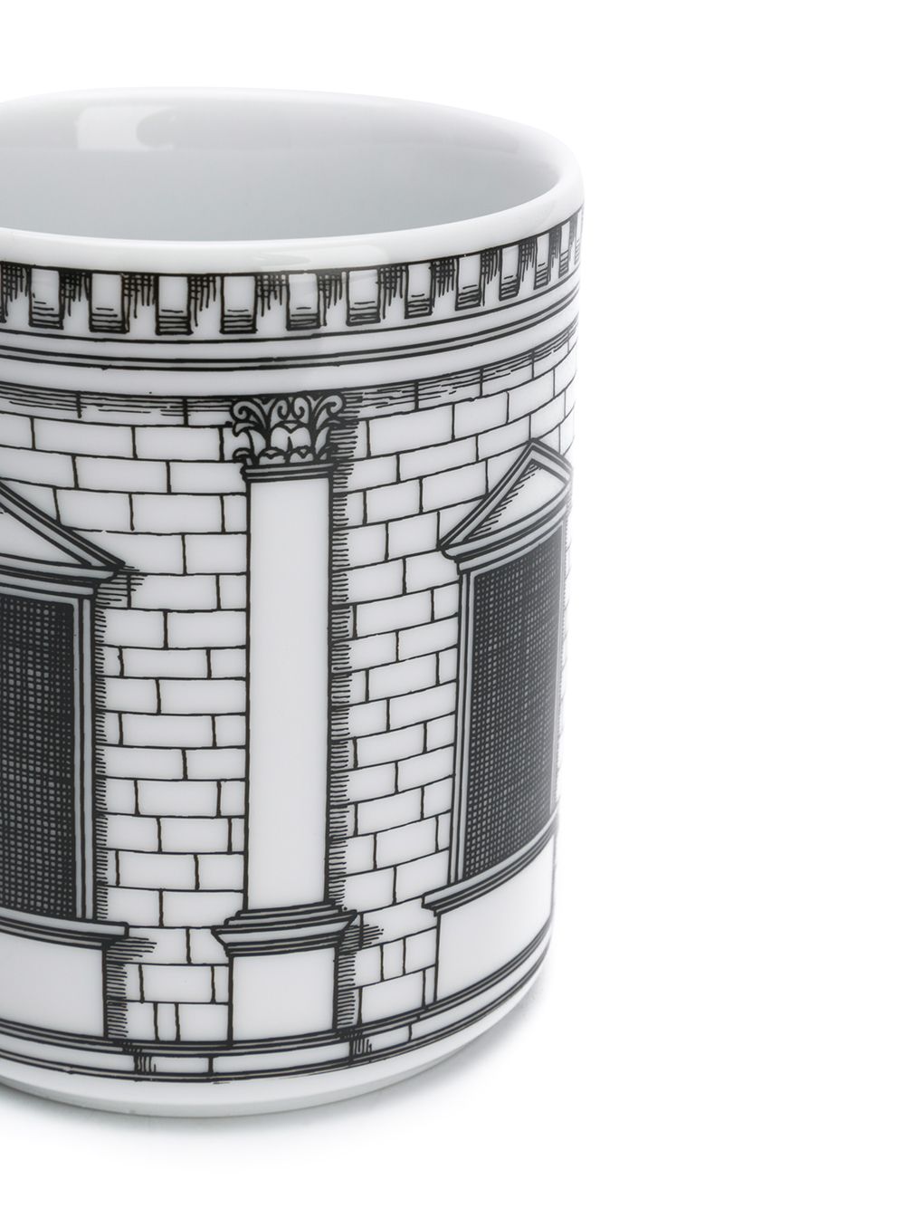 Fornasetti Pencil holder Architettura – Porcelain 100% - view 2