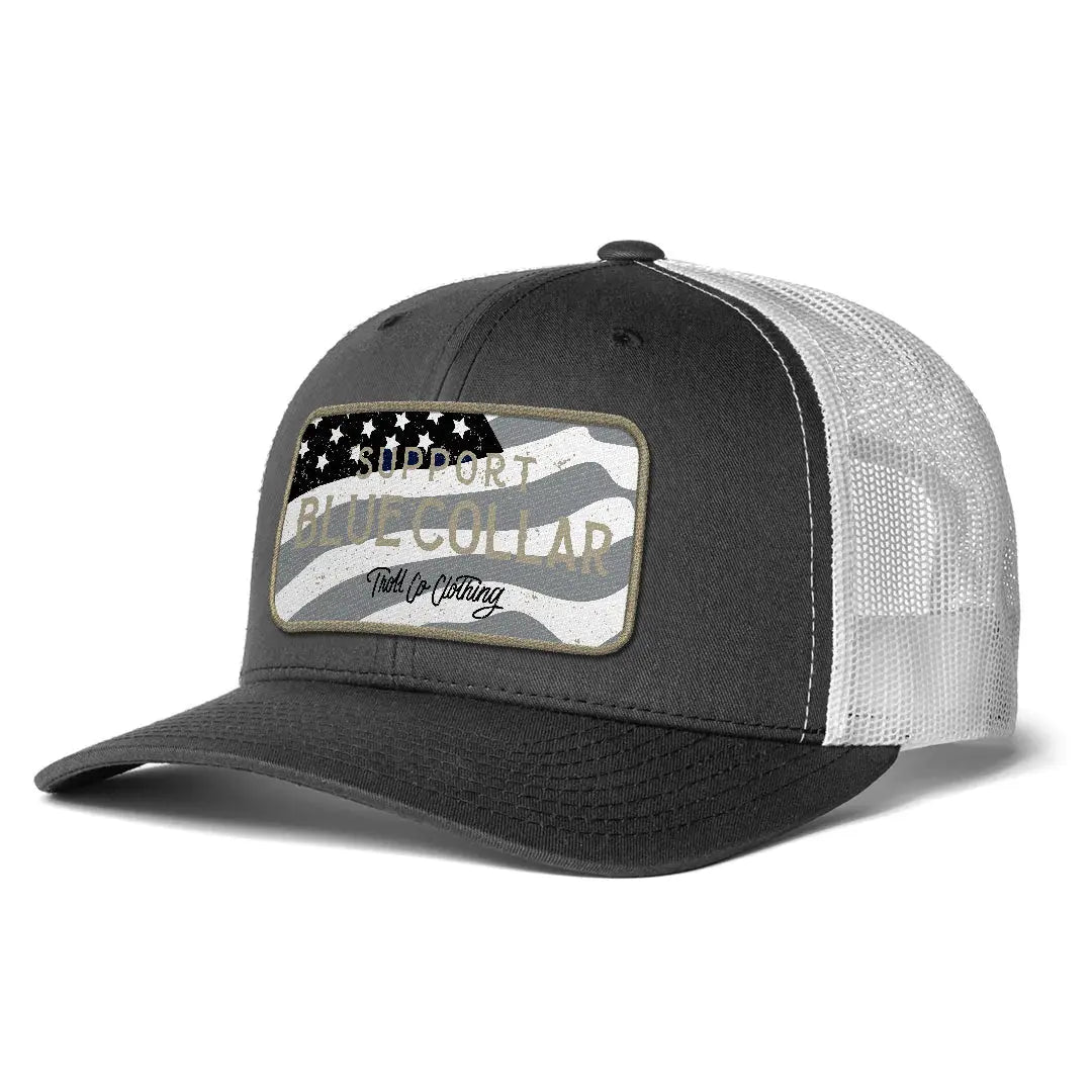 Radial Fortify Meshback Hat – Charcoal White