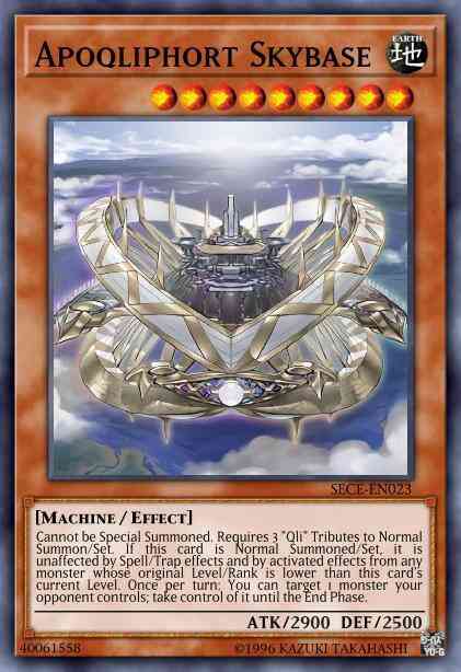 Yu-Gi-Oh! Apoqliphort Skybase - MP15-EN211 - Ultra Rare - 1st Edition