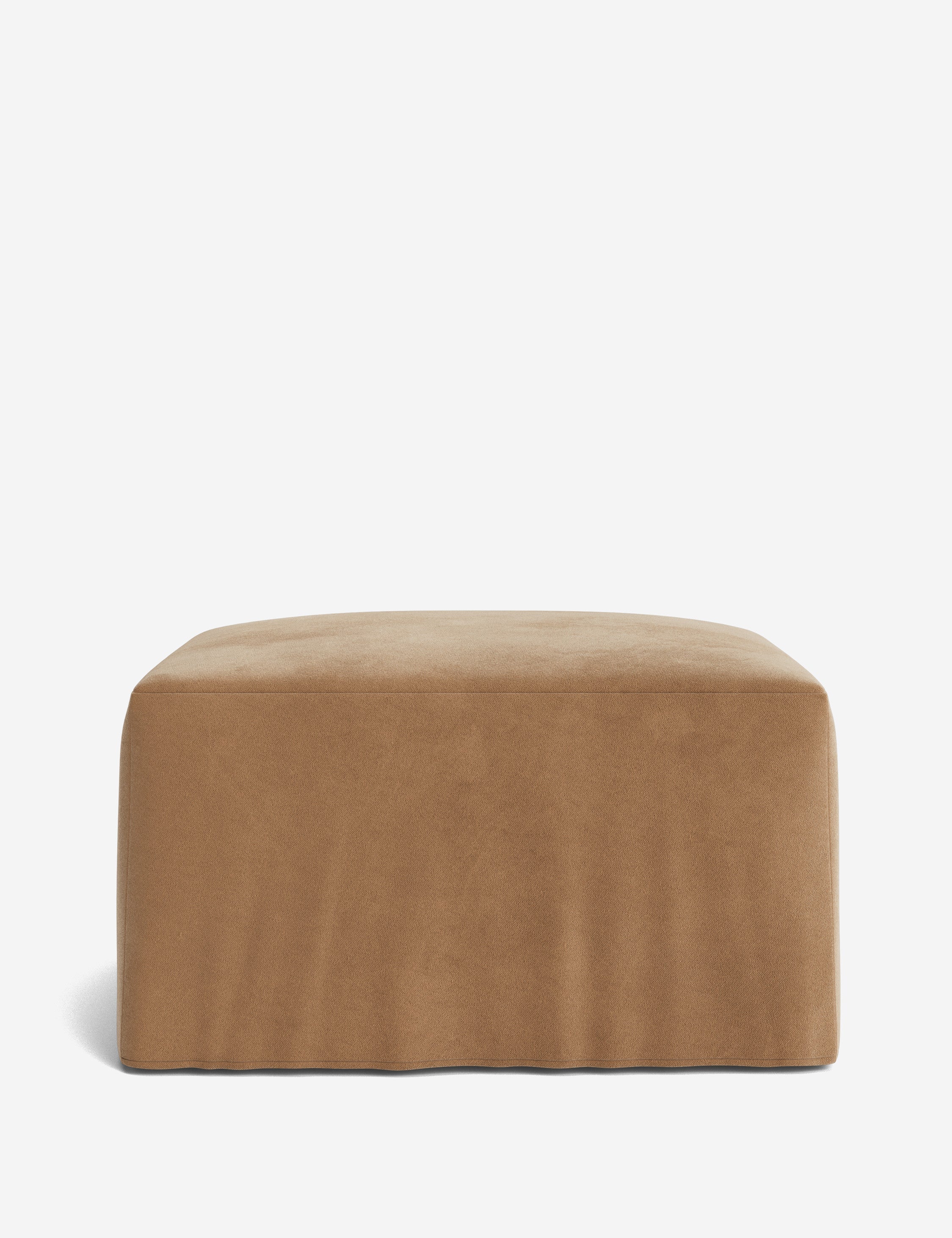 Lulu and Georgia Portola Slipcover Ottoman - view 15