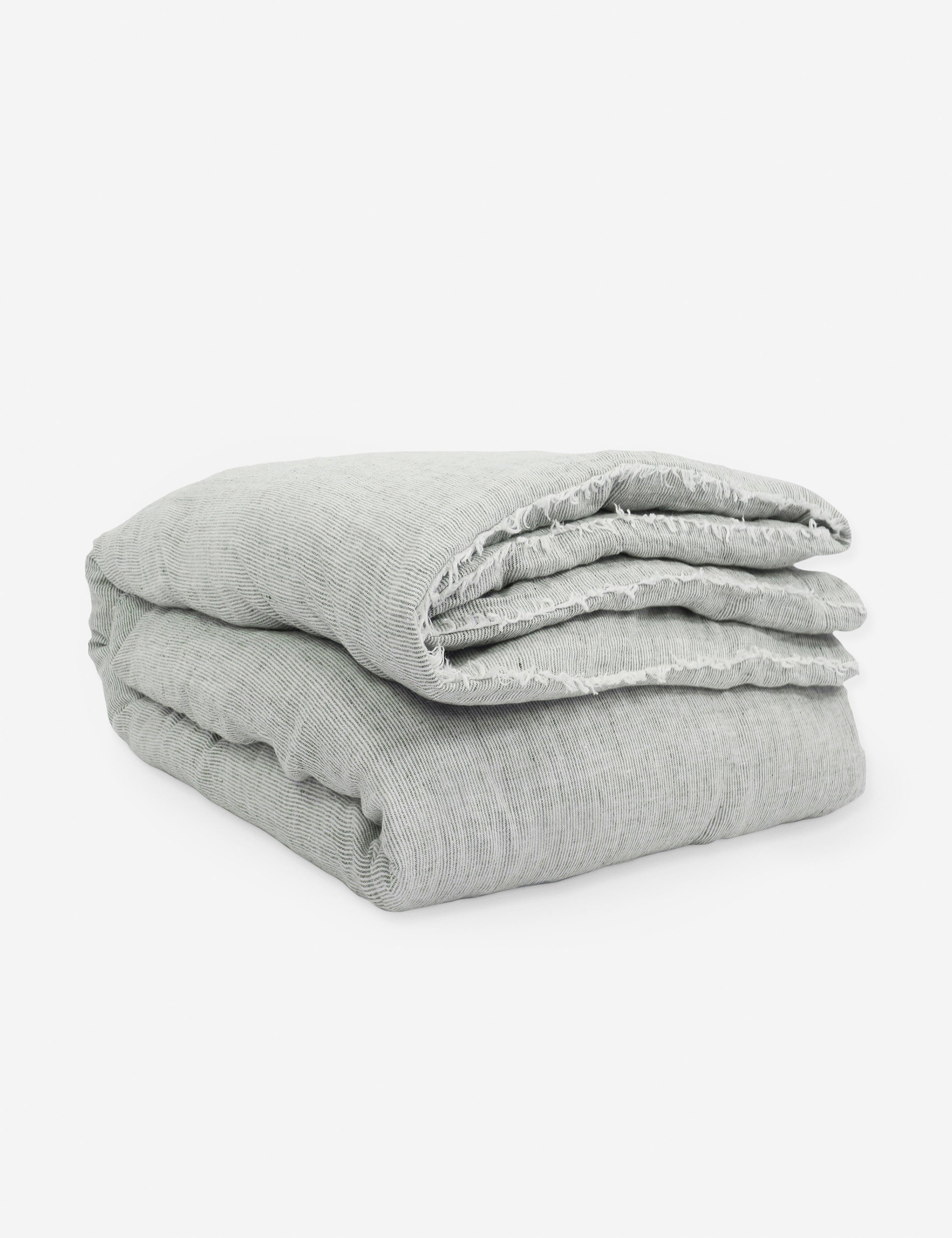 Lulu and Georgia Logan Linen Duvet by Pom Pom at Home - view 2