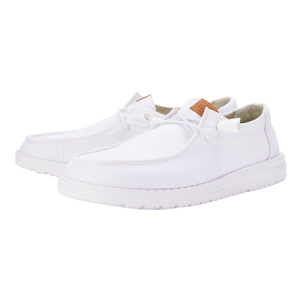 HEYDUDE shoes Wendy Stretch Canvas - White – Women's - view 2