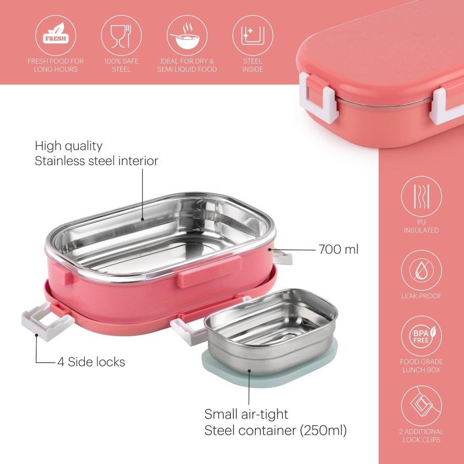 Cello Altro Neo Lunch Box & Water Bottle Set - view 13