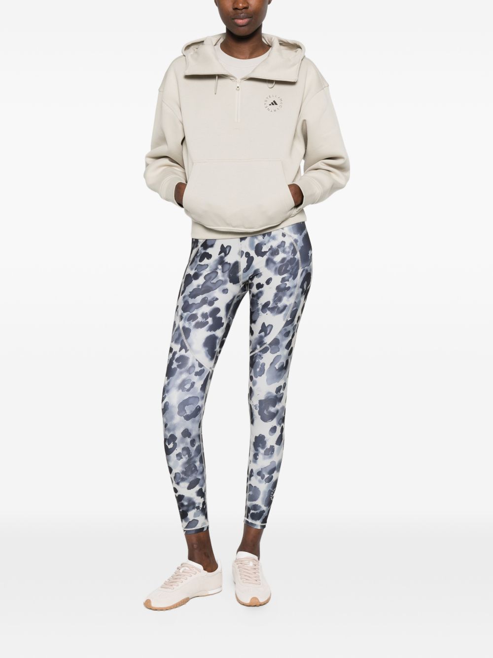 Adidas By Stella McCartney Animal Print 7/8 Leggings - view 2
