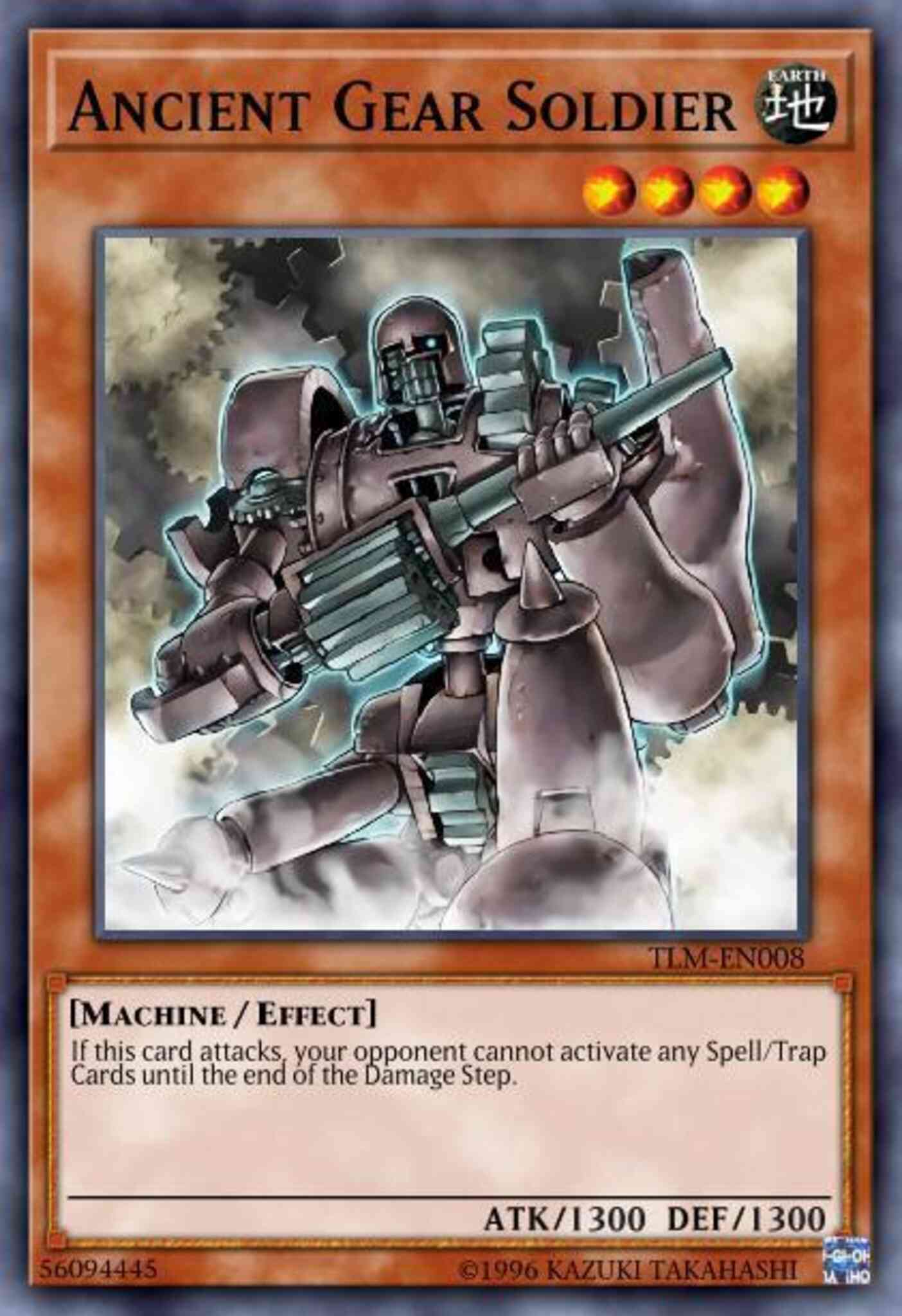 Yu-Gi-Oh! Ancient Gear Soldier - SD10-EN014 - Common - Unlimited