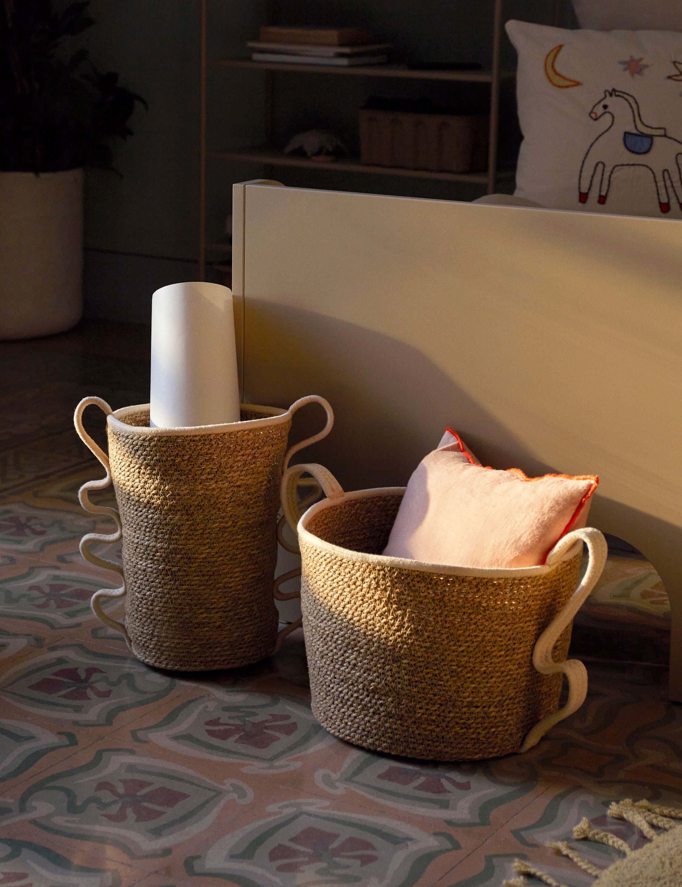 Lulu and Georgia Verso Baskets (Set of 2) by Ferm Living - view 3