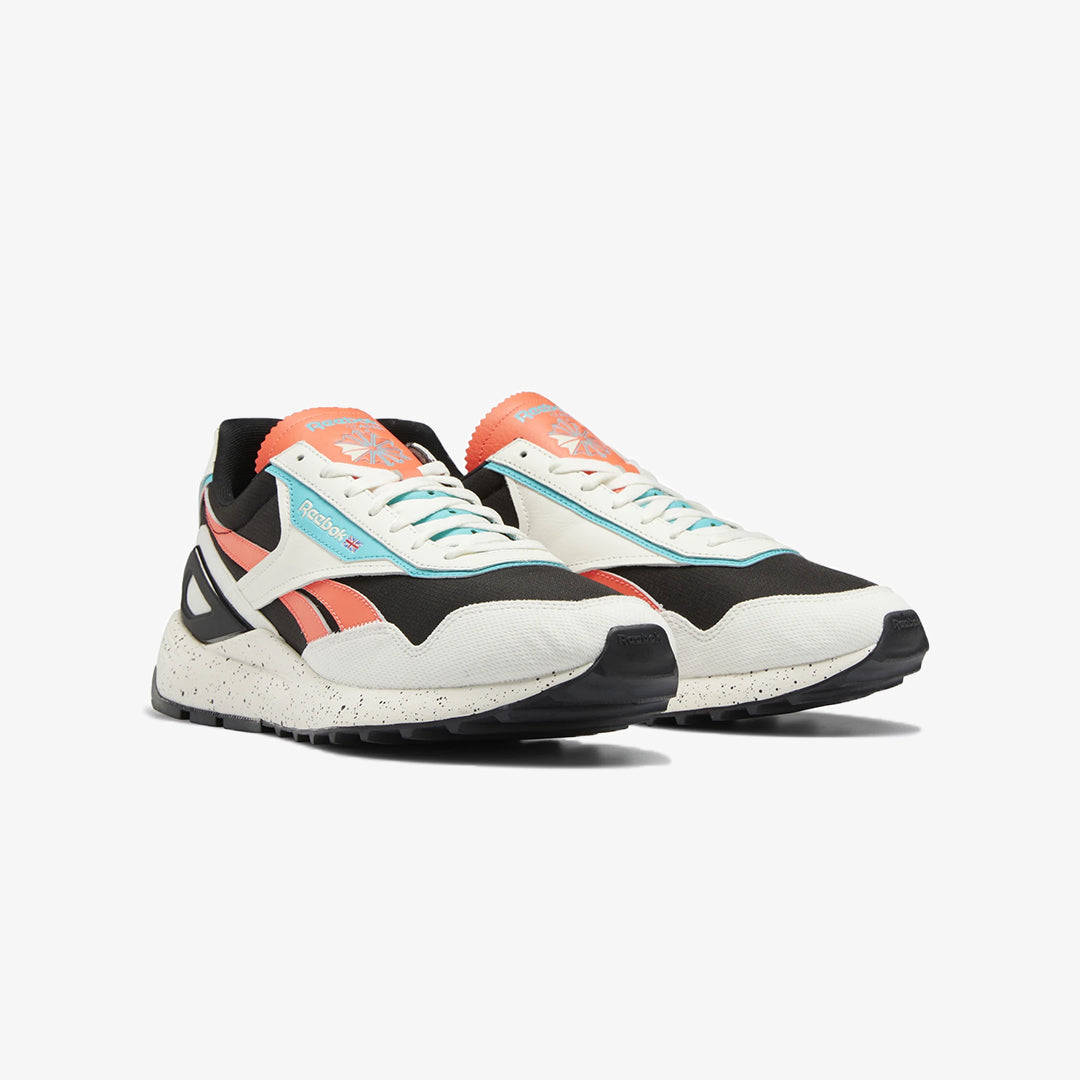 Reebok | CLASSIC LEATHER LEGACY AZ { CORE BLACK/ORANGE FLARE