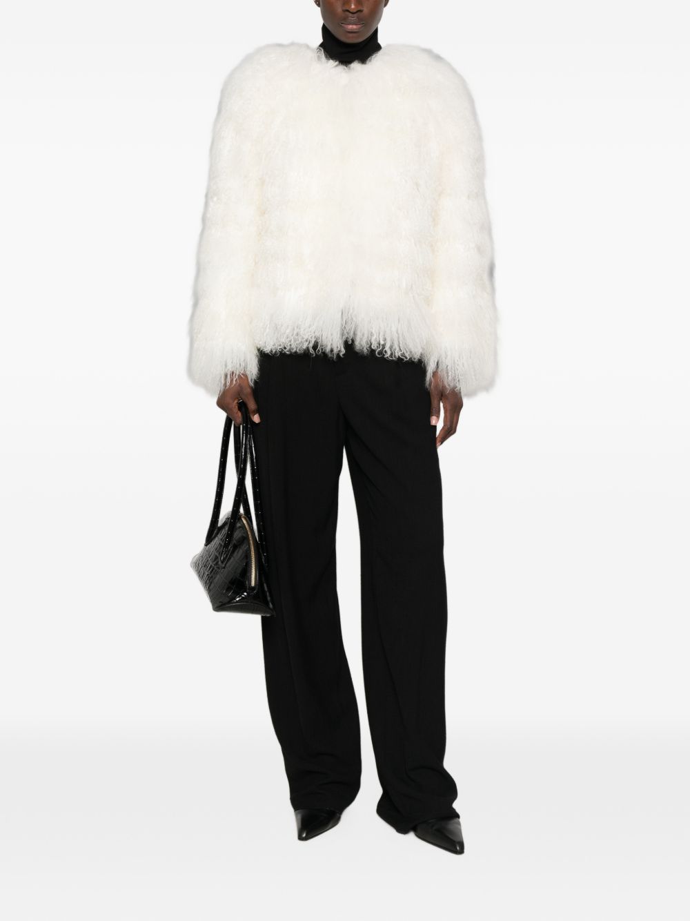 Ermanno Firenze Coat – Artificial Fur - view 2