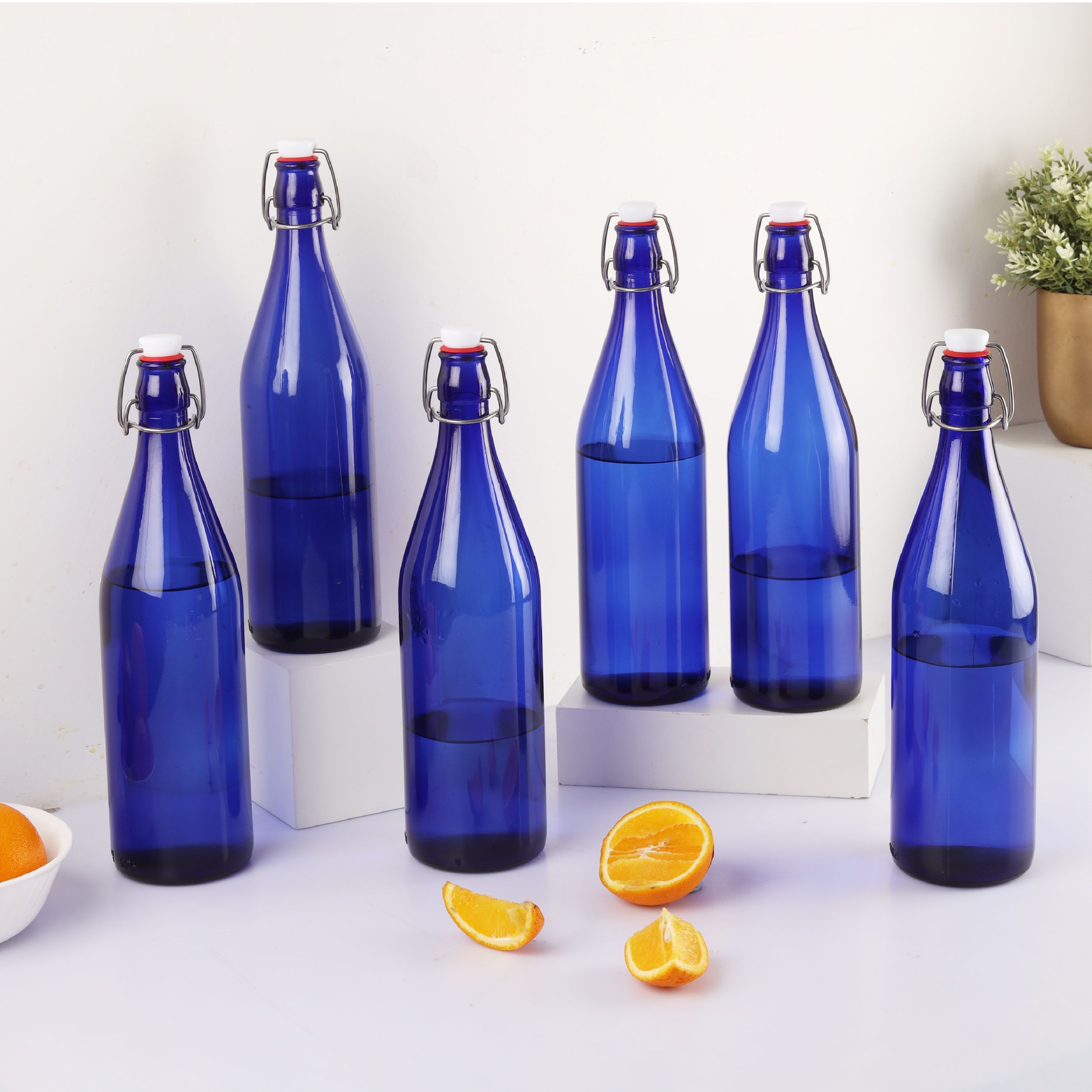 Cello Aquaria Glass Water Bottle, 1000ml - view 9