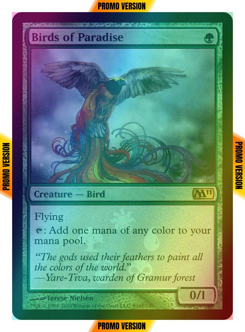 Paradise s165 magic – Birds of Paradise [S165] [Magic 2011 Promos] [Foil]