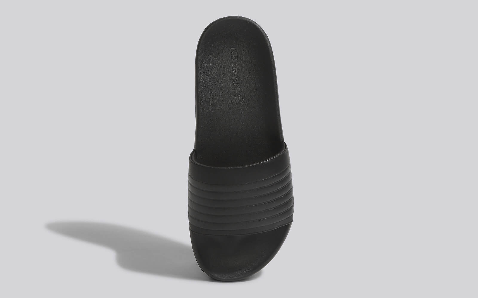 Neeman's FootBed Slides for Women : Black - view 3
