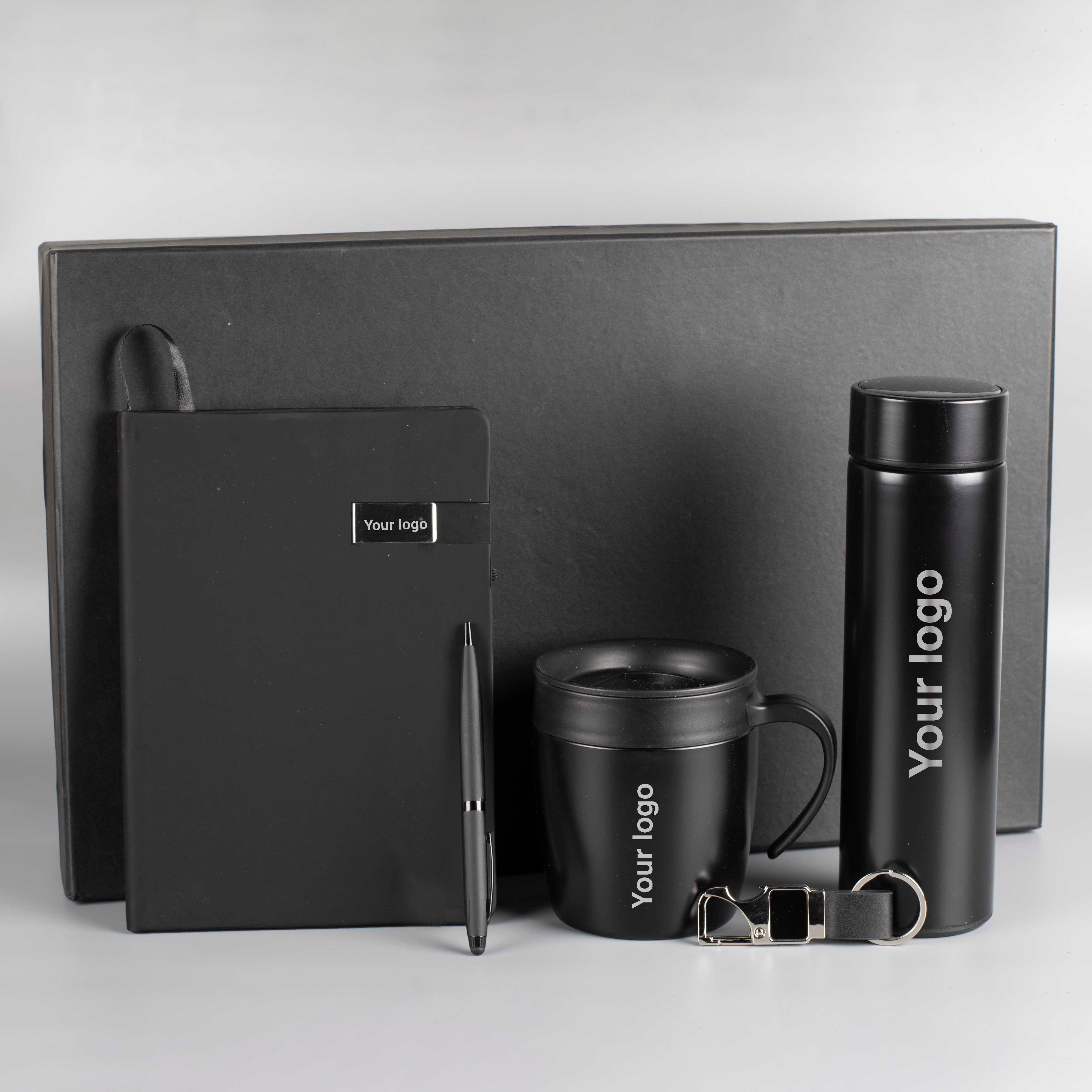Asha Gifts Black Executive 5 in 1 Gift Box