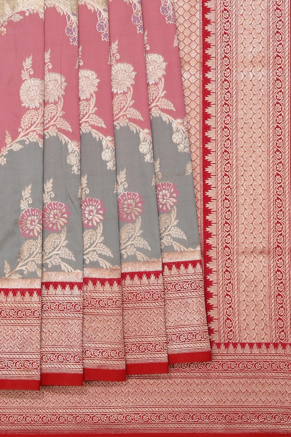 Kalanjali Gorgeous Brocade Saree – Women's