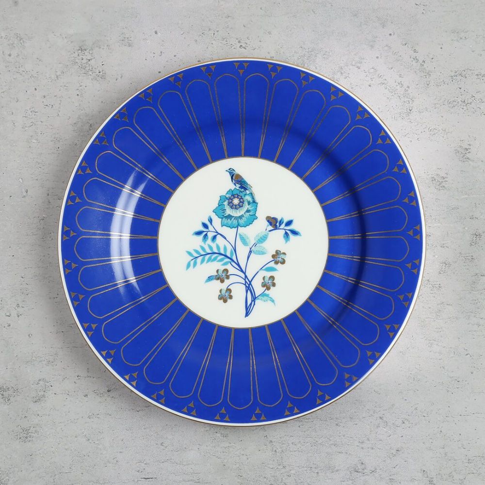 India Circus Botanical Elegance Dinner Set | Premium 22K Liquid Gold | Set of 20 Pcs - view 2