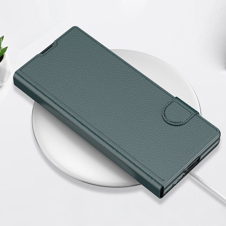Million Cases Galaxy Z Fold6 Rich Luxe Corporate Leather Case - view 10