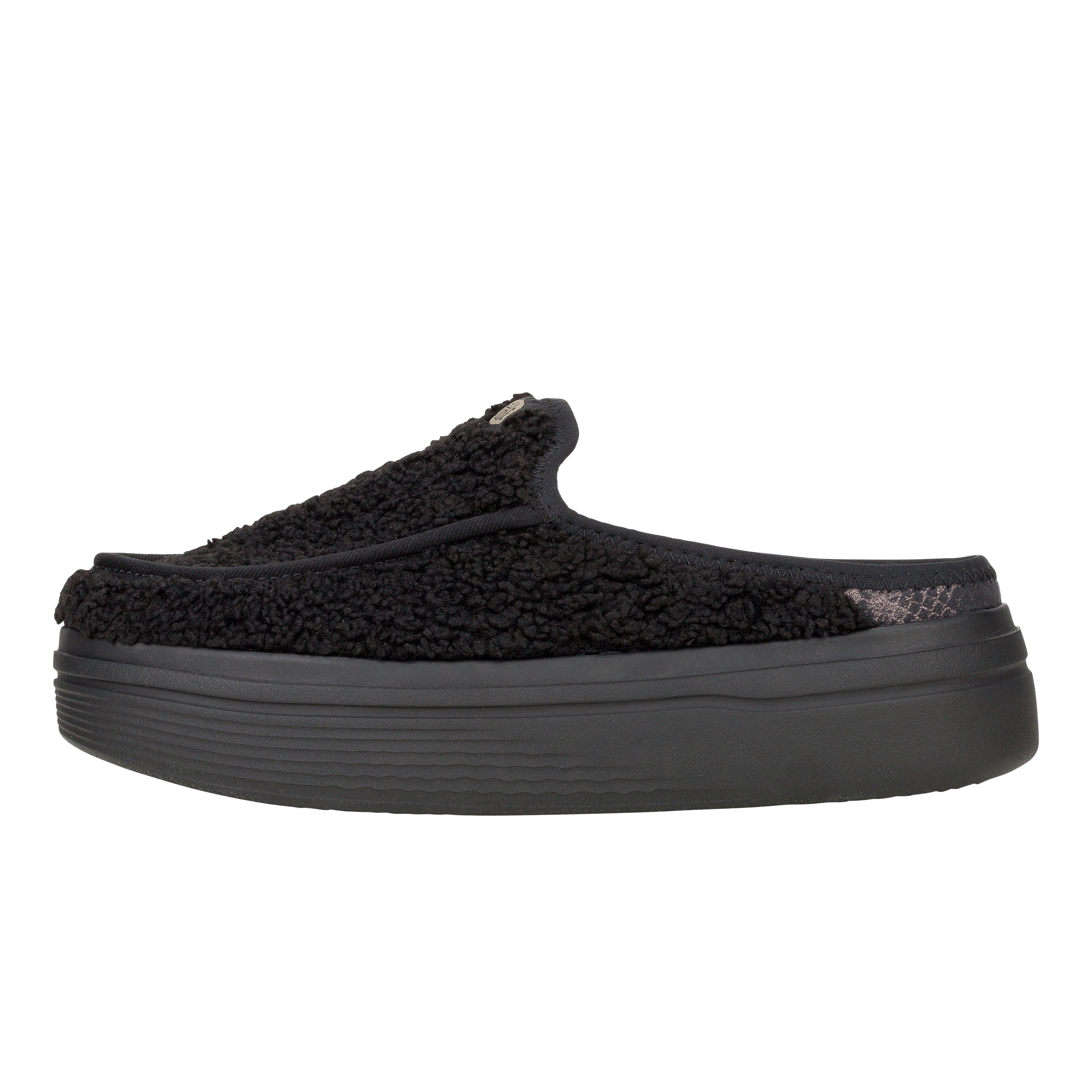 HEYDUDE shoes Austin Lift Cozy - Black – Women's