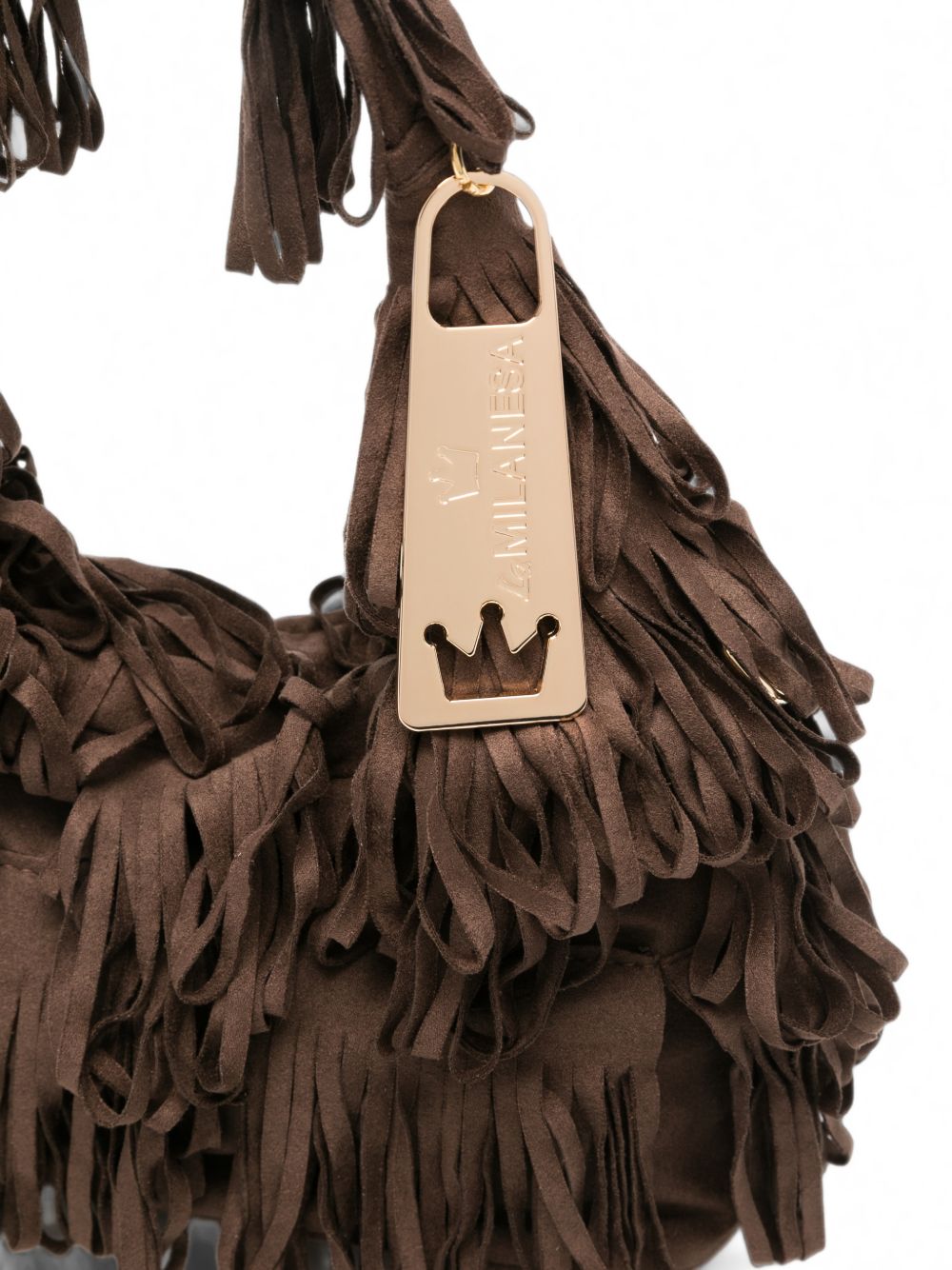 La Milanesa Capucis Fringed Bag - view 2