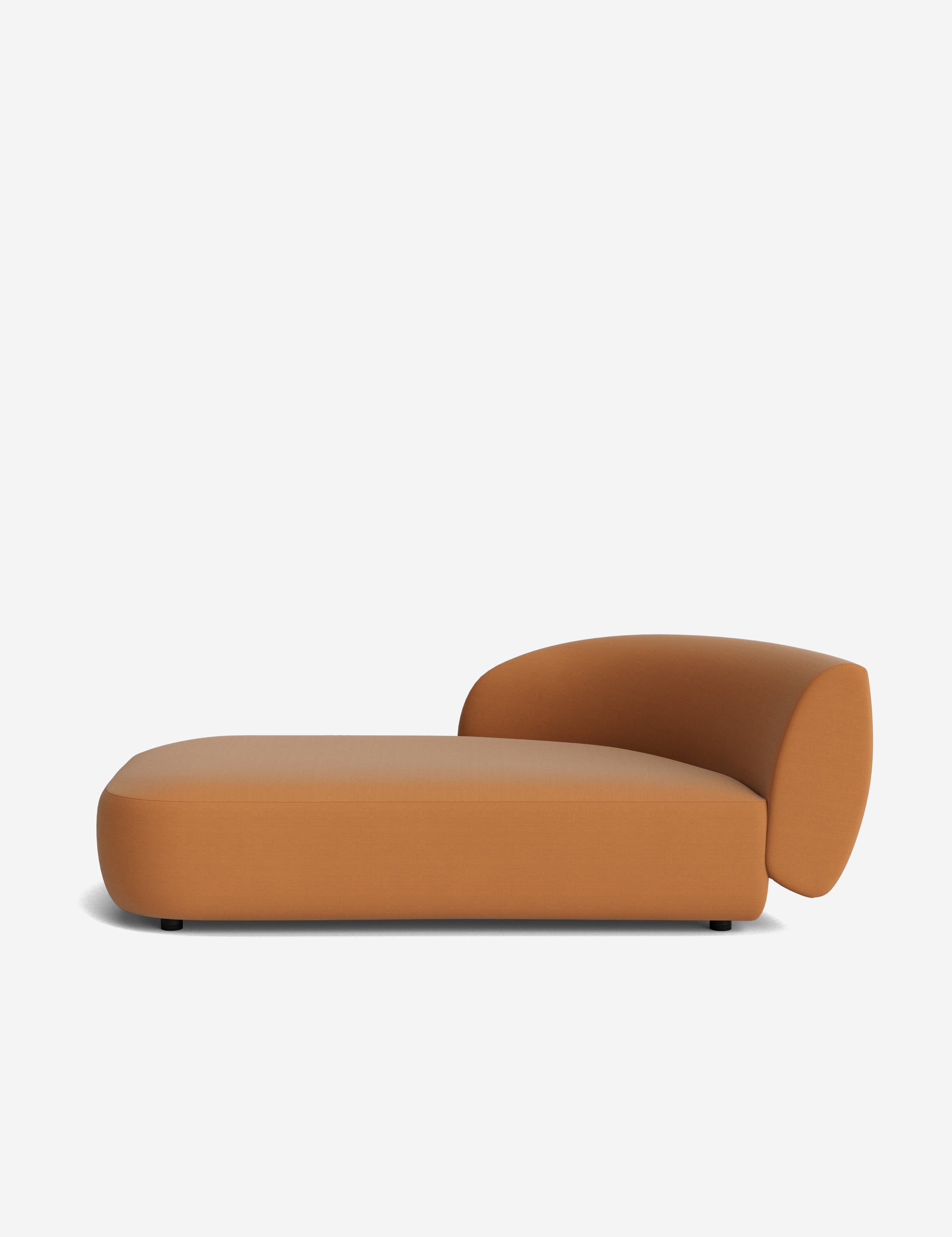 Lulu and Georgia Claret Modular Left Chaise