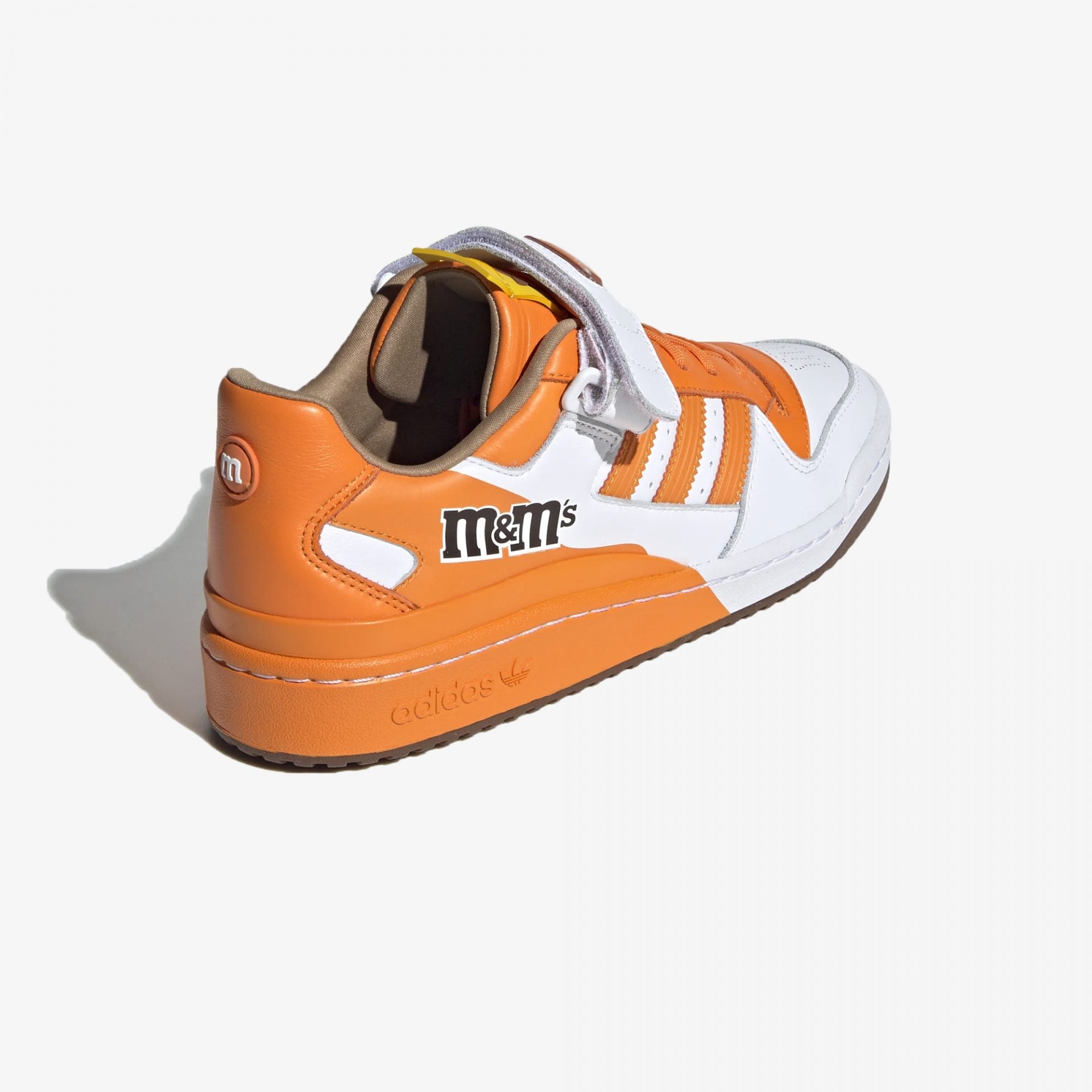 Adidas Originals | M&M'S BRAND FORUM LOW 84 { ORANGE / CLOUD WHITE - view 2