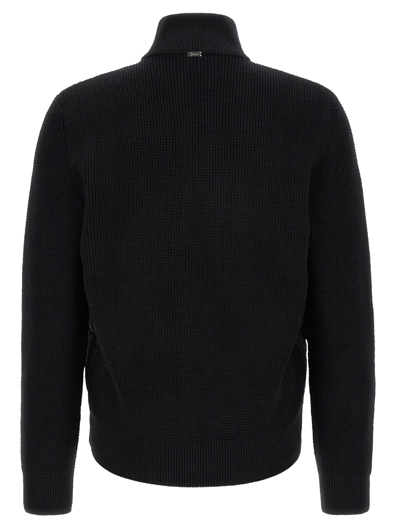 Herno Padded Cardigan – 100% wool - view 2