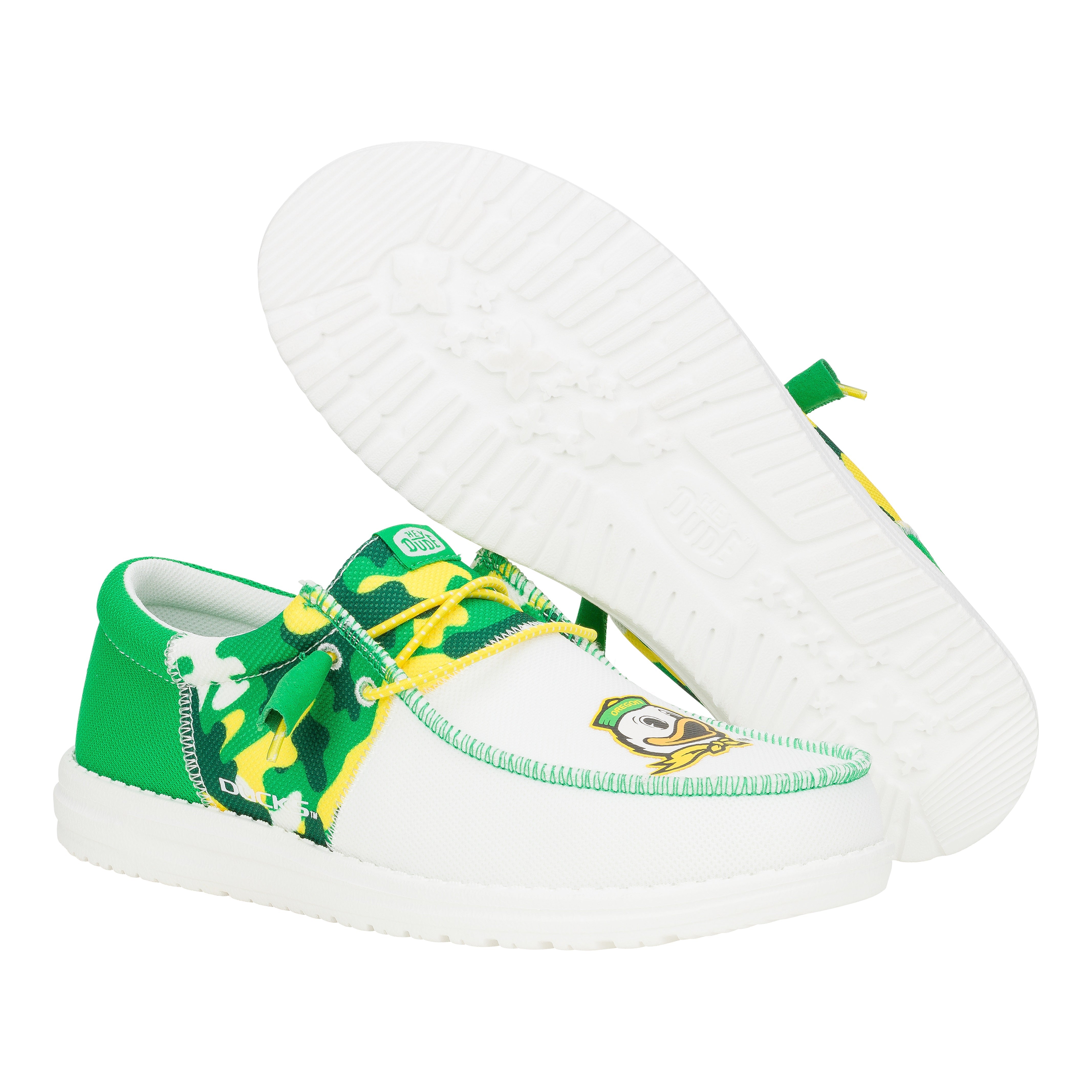 HEYDUDE shoes Men's Wally Tri Oregon - Multi/Island Green - view 3