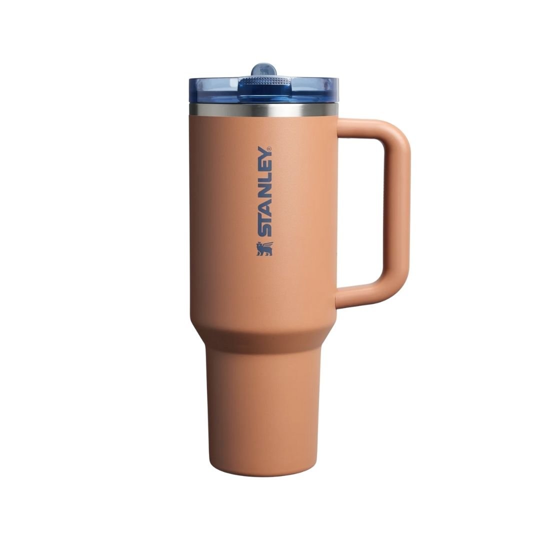HYPE ELIXIR Stanley Quencher ProTour Flip Straw Tumbler | 40 OZ Toast