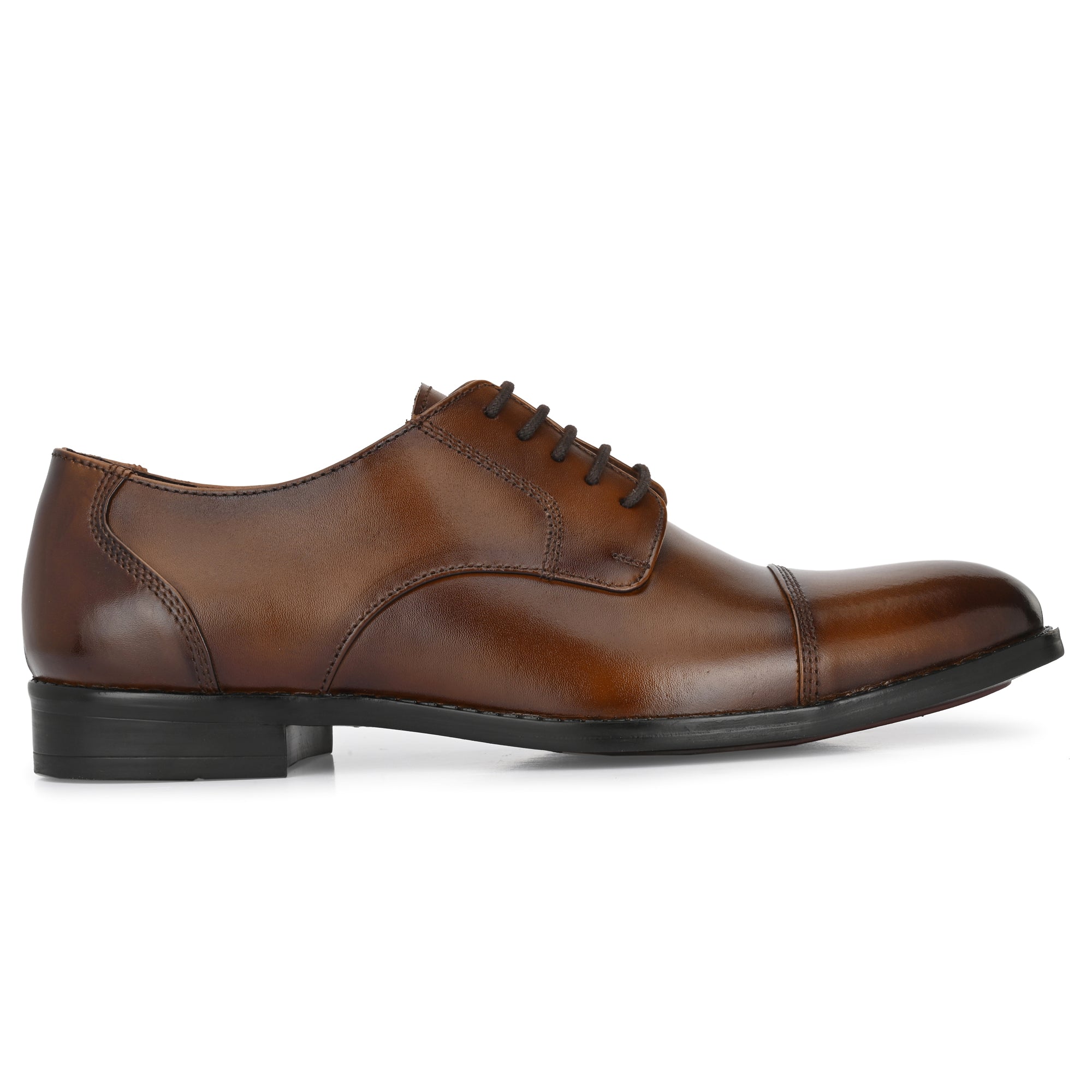 egoss-shoes Formal Leather Laceup Shoes For Men - view 2