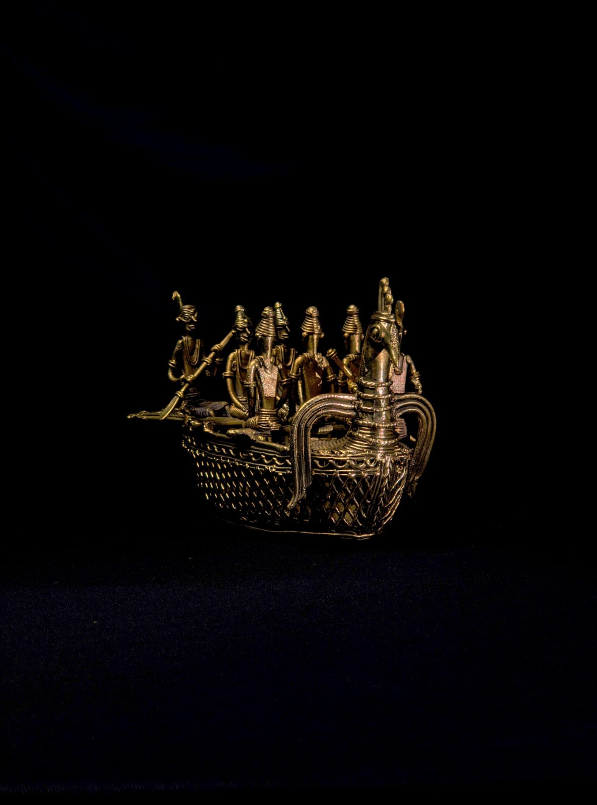 IndianVillèz Dhokra Handcrafted Ancient Maritime Boat
