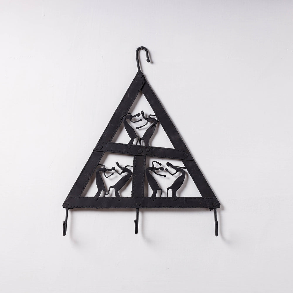 CHHATTISGARH HASTSHILP VIKAS BOARD Bastar Tribal Wrought Iron Wall Hanger