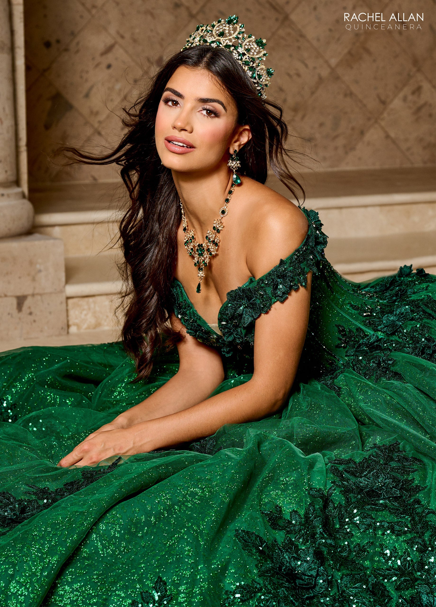Mary's Bridal Off Shoulder Quinceanera Dress by Rachel Allan RQ2215 - view 9