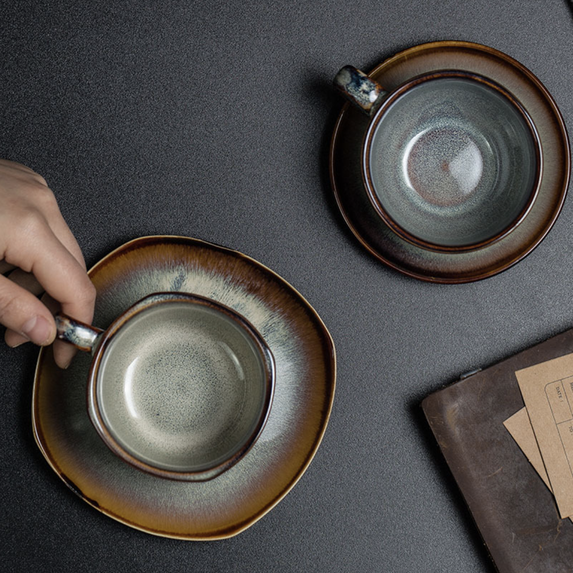 Nestasia Square Cup and Saucer - view 4