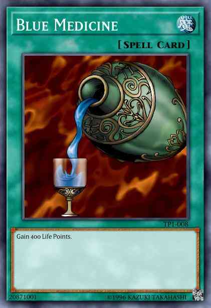 Yu-Gi-Oh! Blue Medicine - TP1-008 - Rare - Unlimited