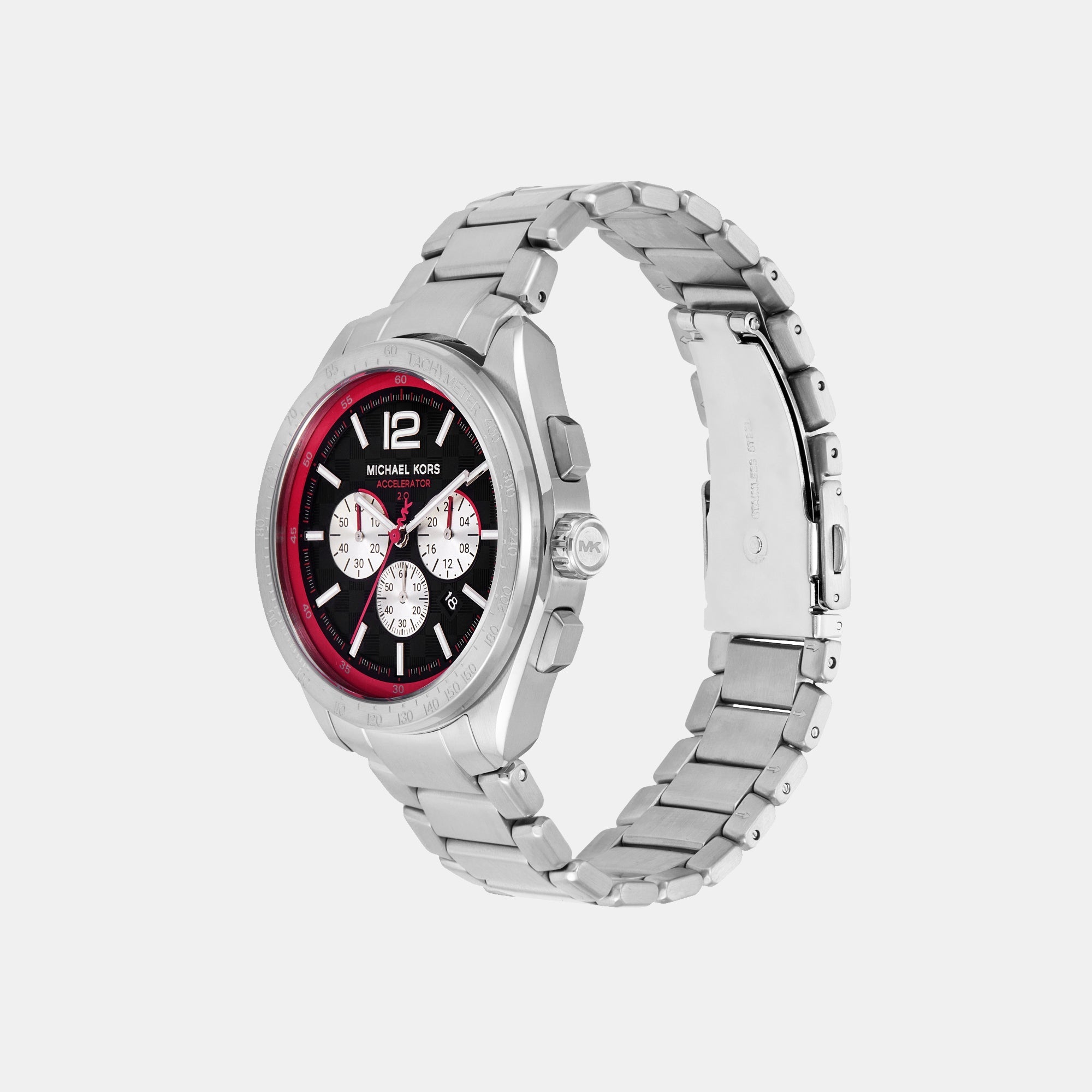 Michael Kors Accelerator 2.0 Men Quartz Black Dial Chronograph Stainless Steel Watch MK9176 - view 3