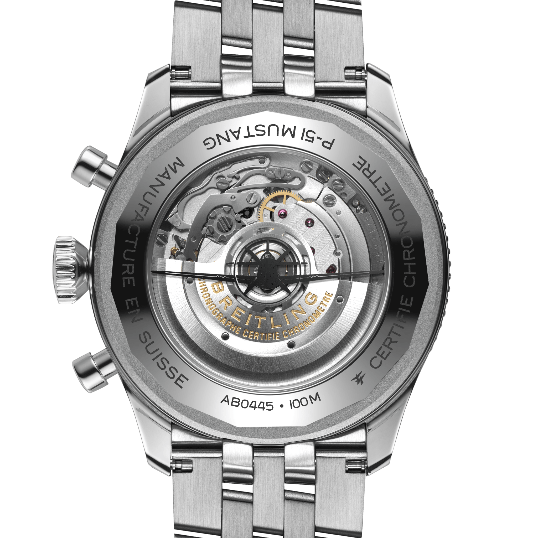 Breitling Super Avi B04 GMT P-51 Mustang Black Dial Men 46mm - view 3