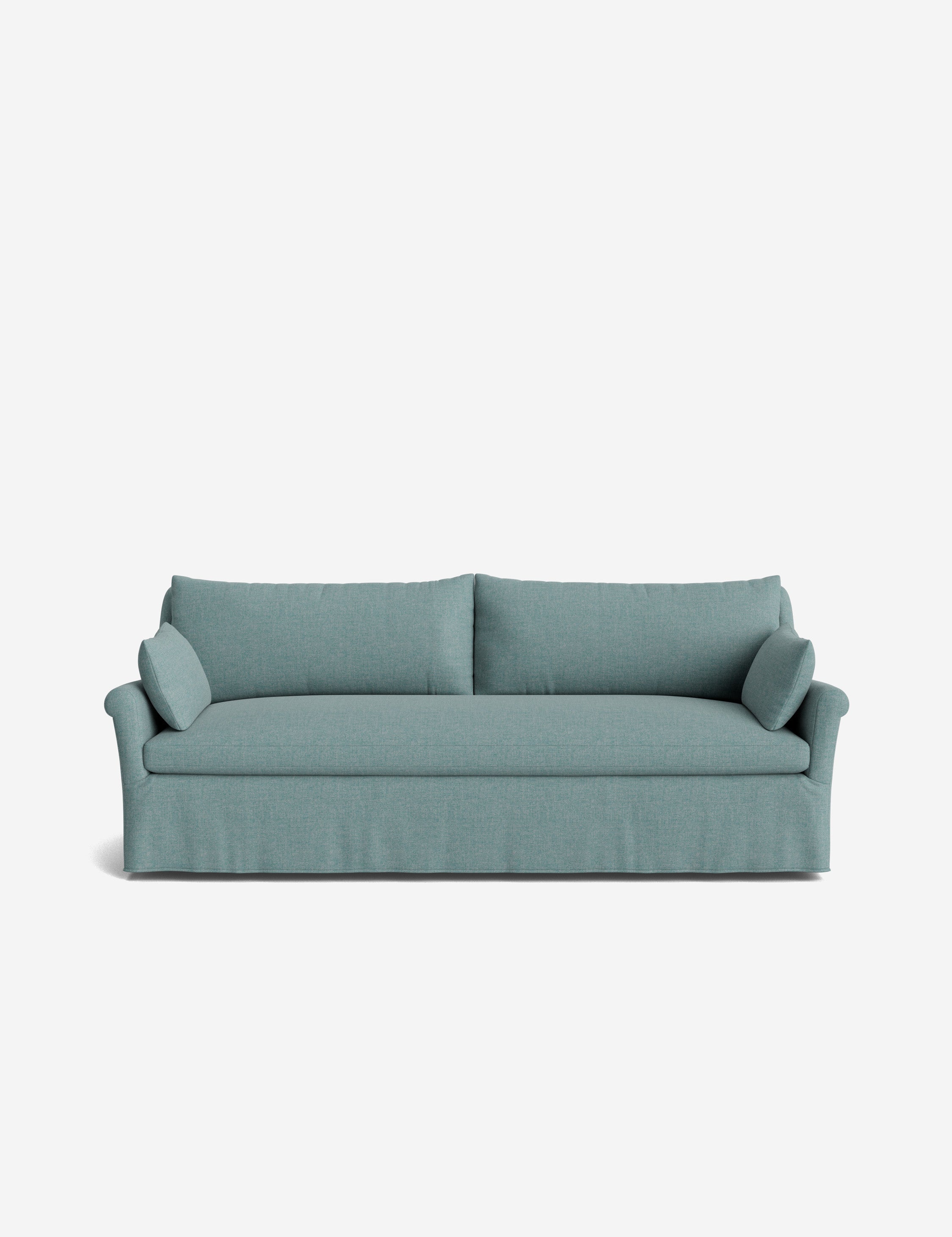 Lulu and Georgia Portola Rolled Arm Slipcover Sofa - view 71