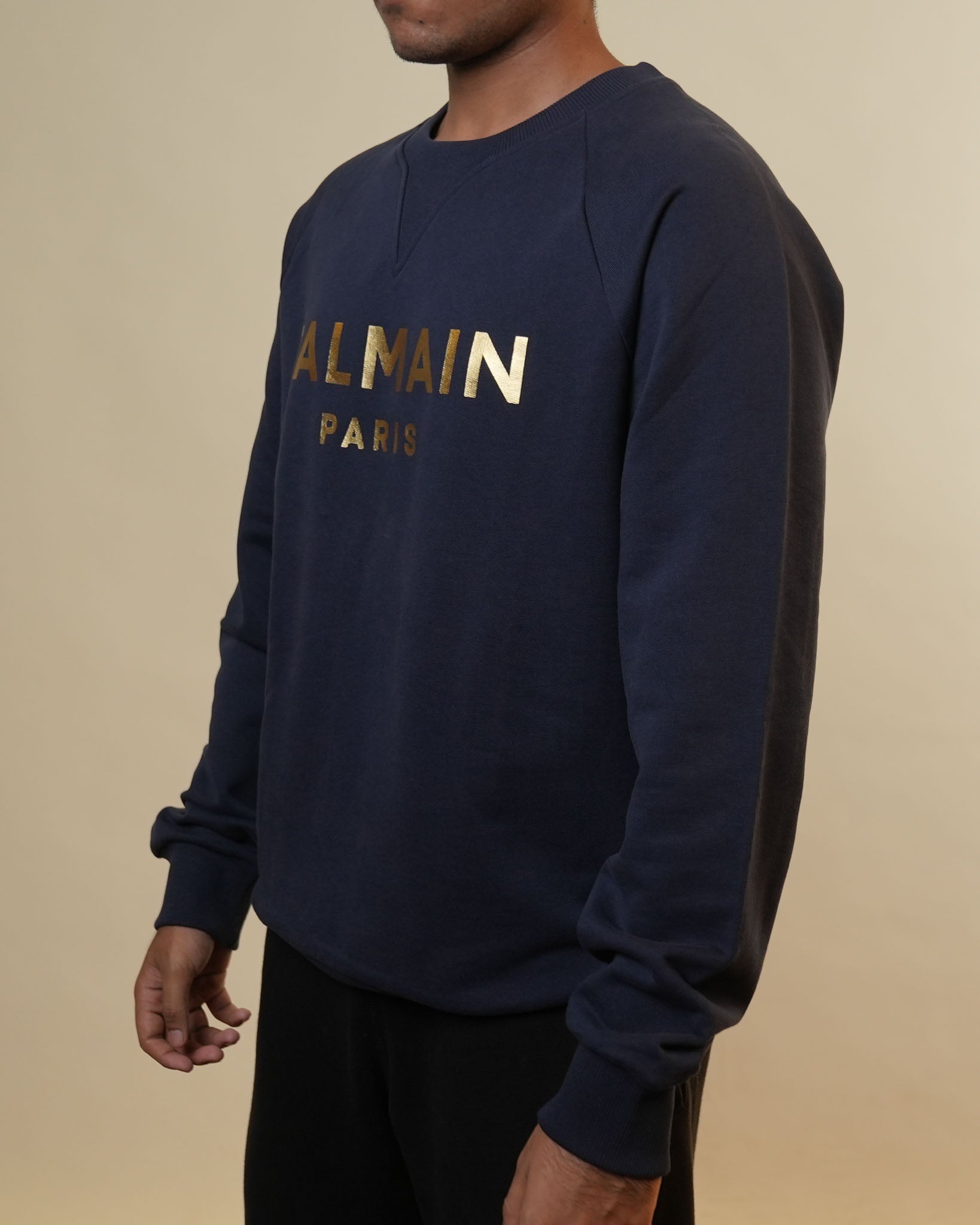 Balmain Navy Pullover – Multi - view 3