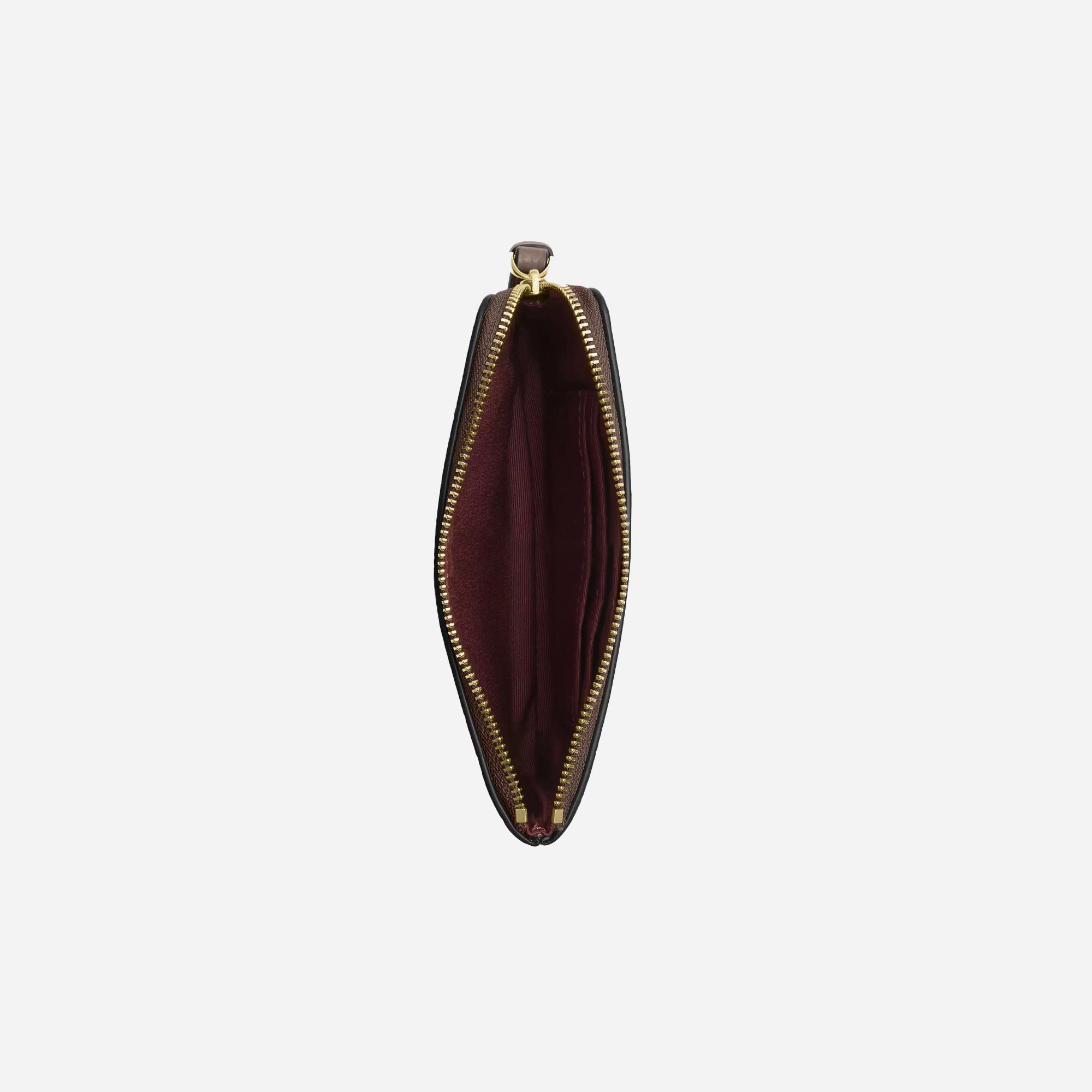 COACH Corner Zip Wristlet Gold/Dark Stone - view 2