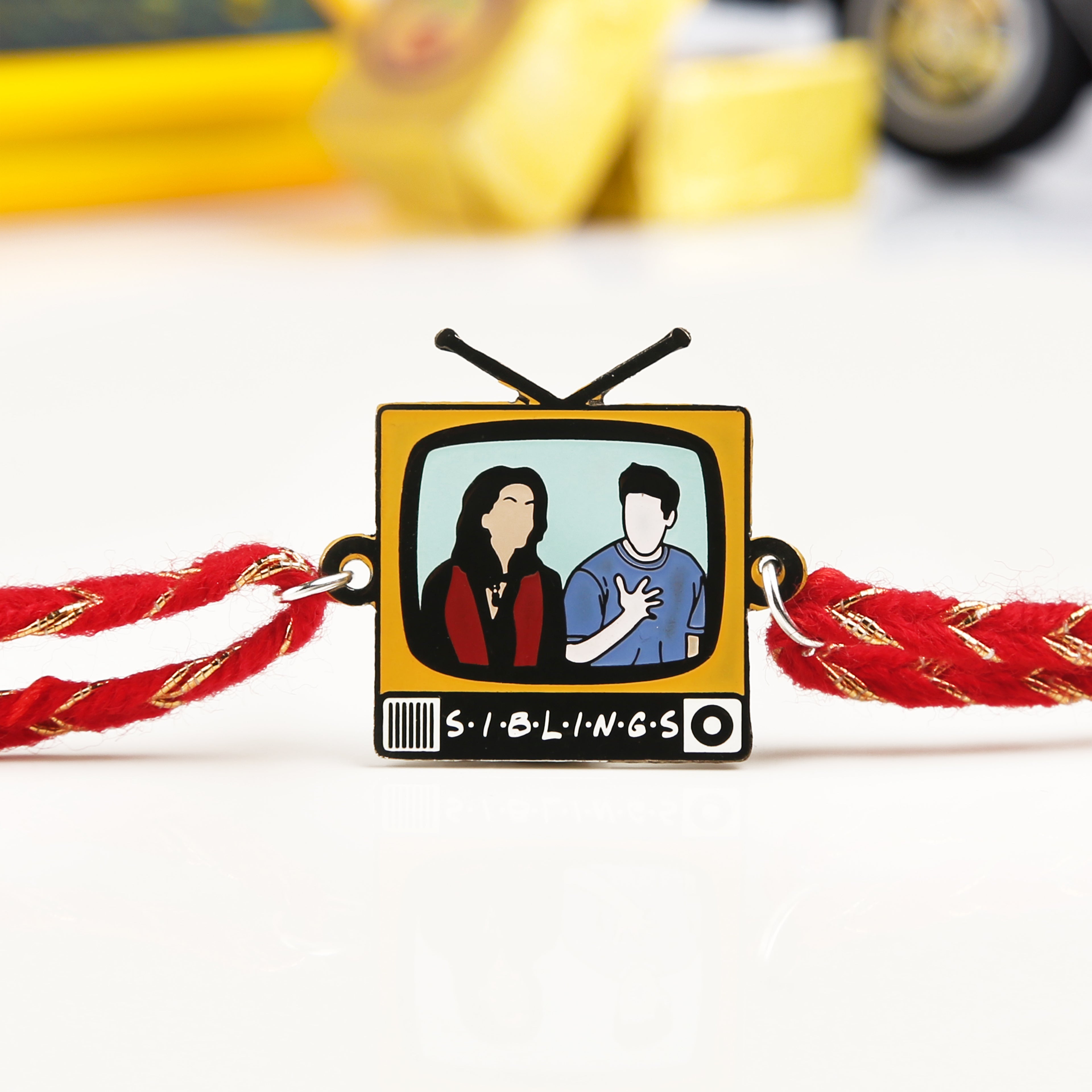 Bigsmall_piu Friends-Themed Rakhi