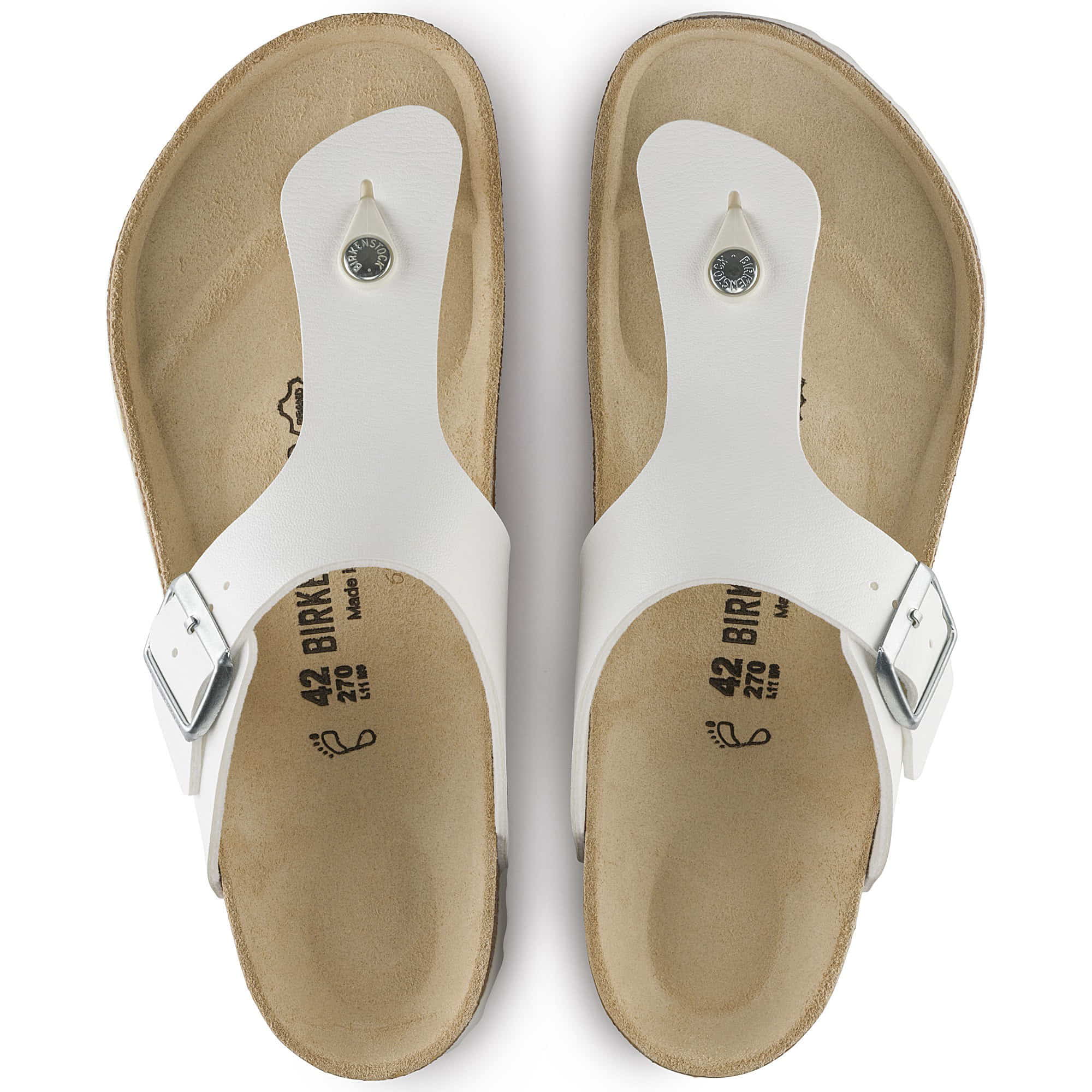 Birkenstock Ramses Birko-Flor – White White - view 2